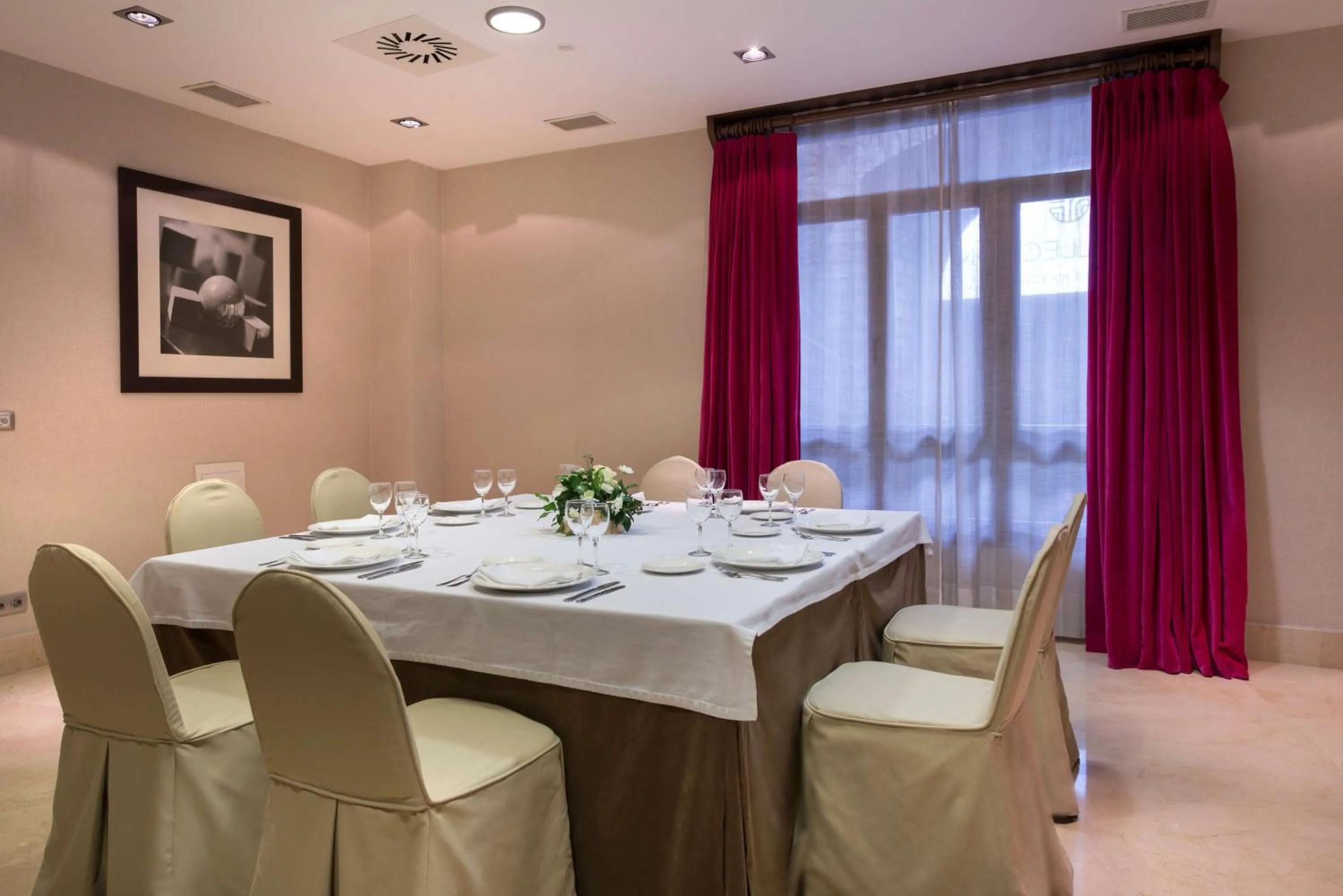 On site in NH Collection León Plaza Mayor