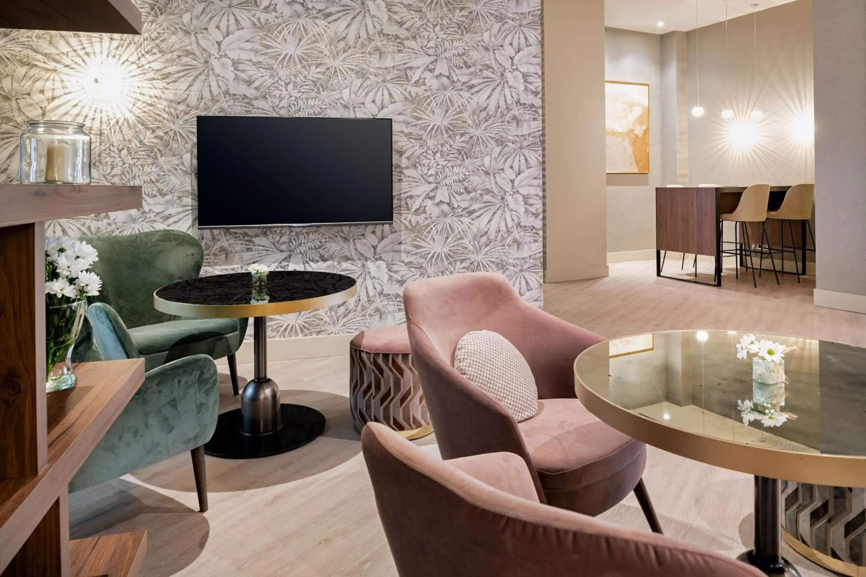 Lobby or reception in NH Collection León Plaza Mayor Lobby or reception in NH Collection León Plaza Mayor