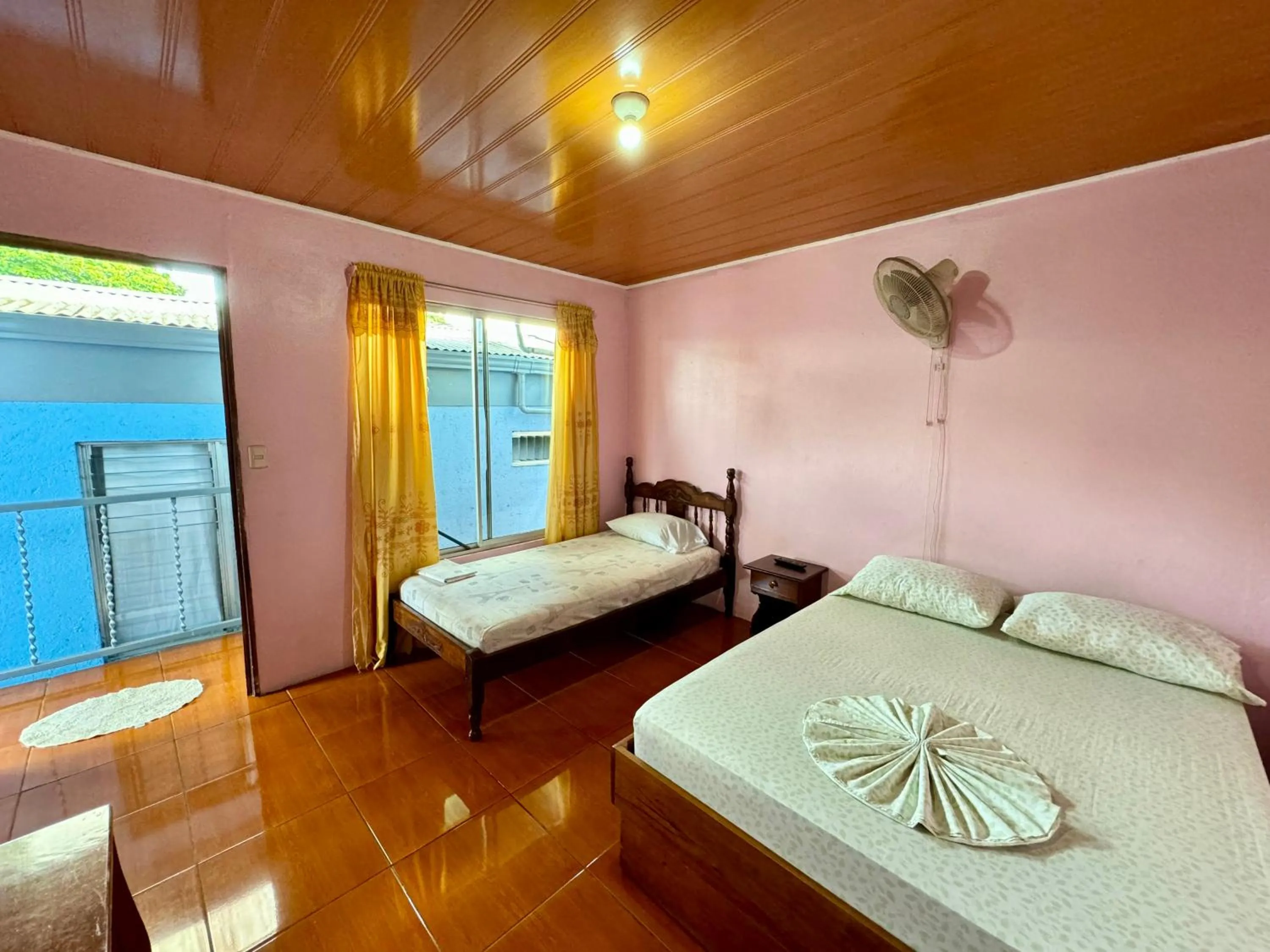 Bed in Cabinas Las Palmas del Sol