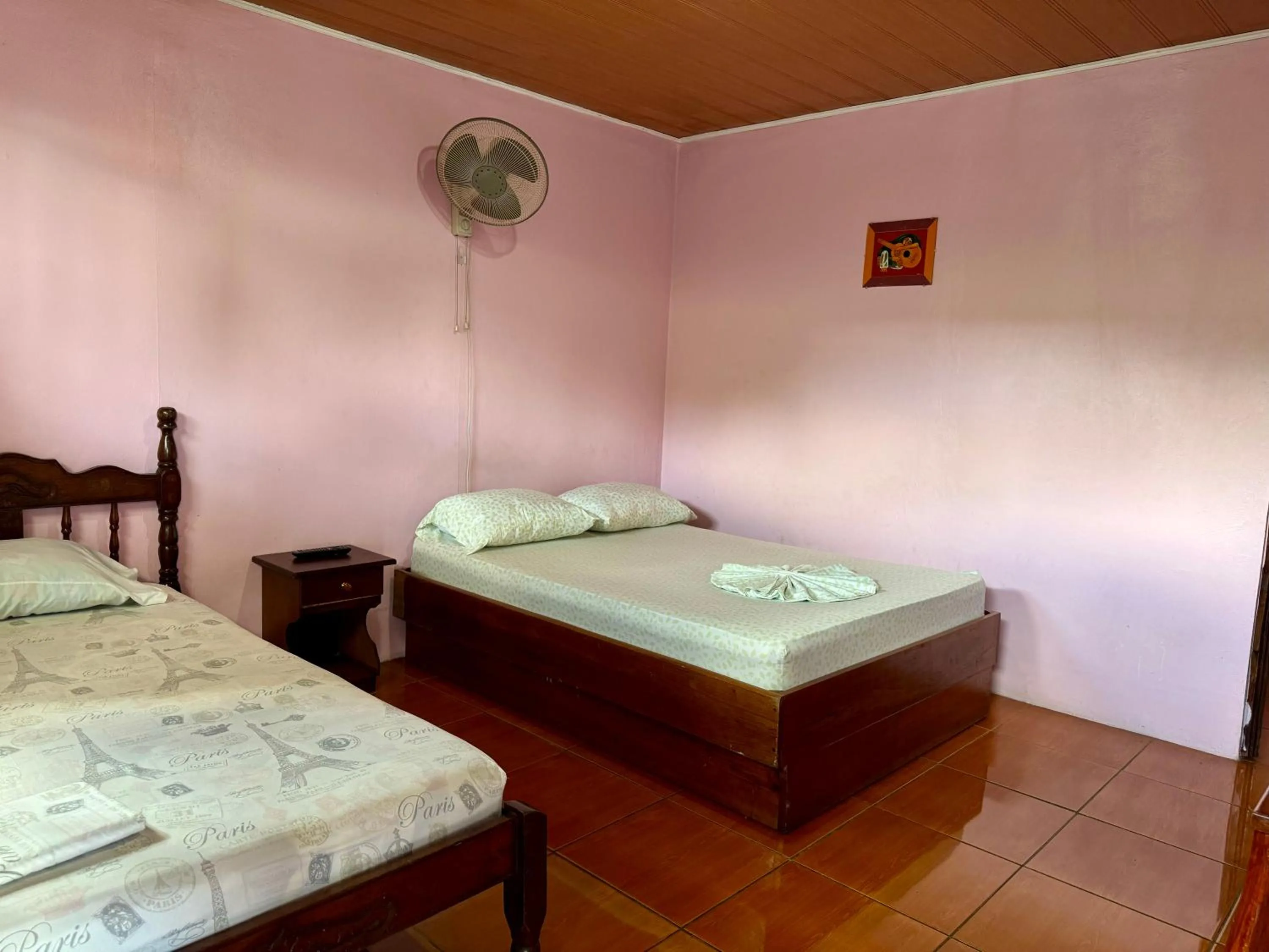 Bed in Cabinas Las Palmas del Sol