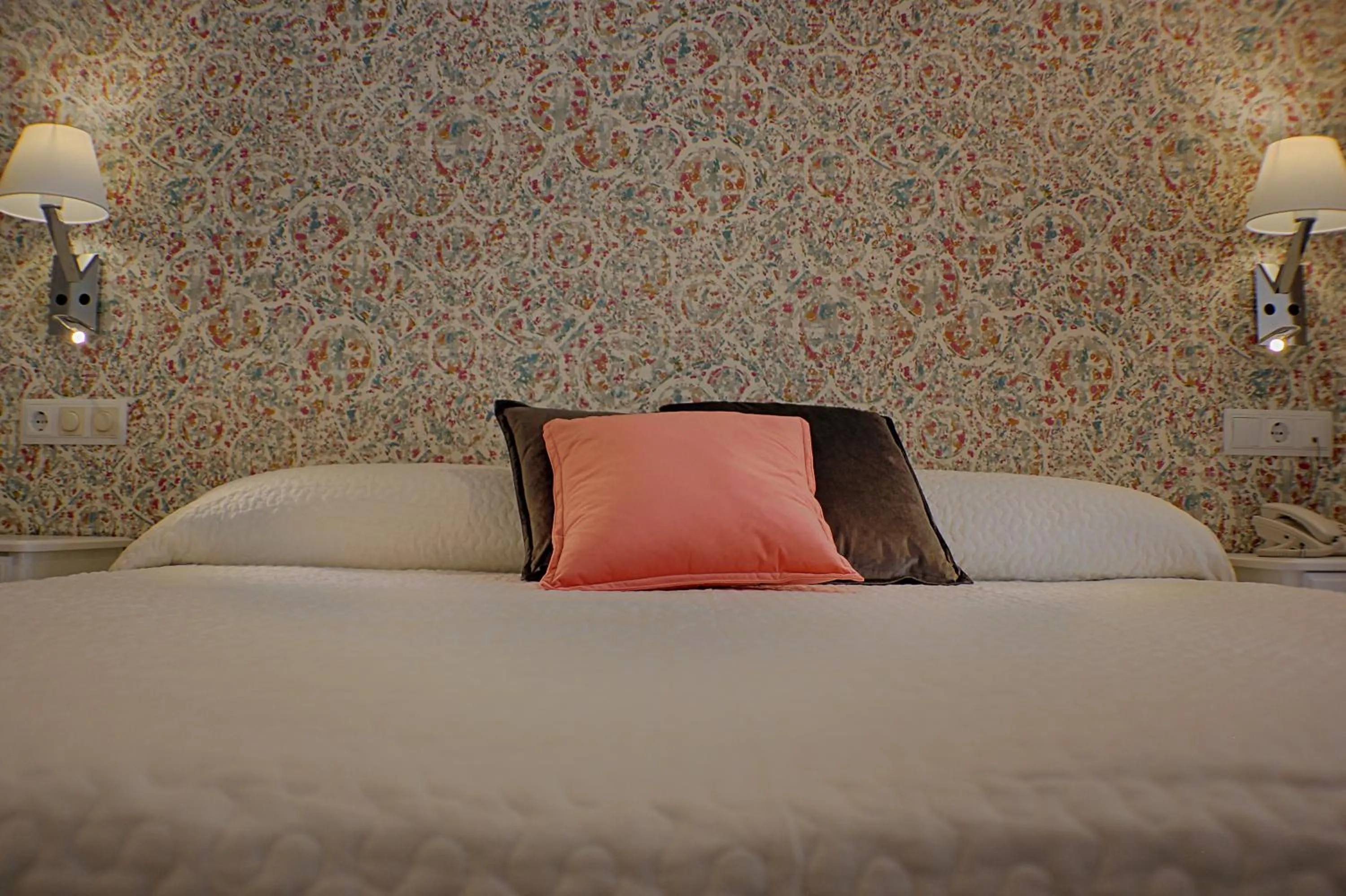 Bedroom, Bed in Hotel Malaga Picasso