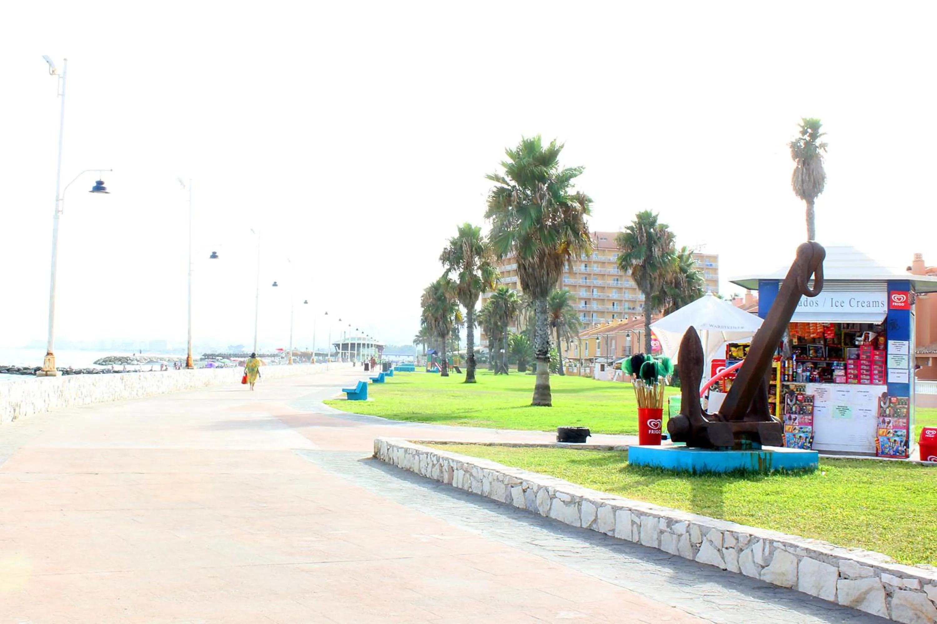 Beach in Hotel Malaga Picasso