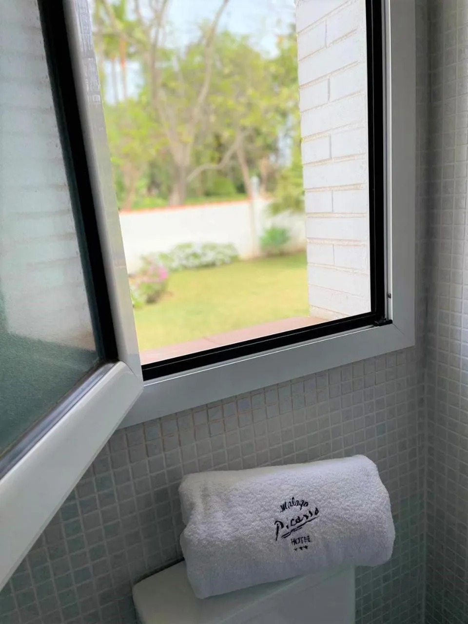 Garden in Hotel Malaga Picasso