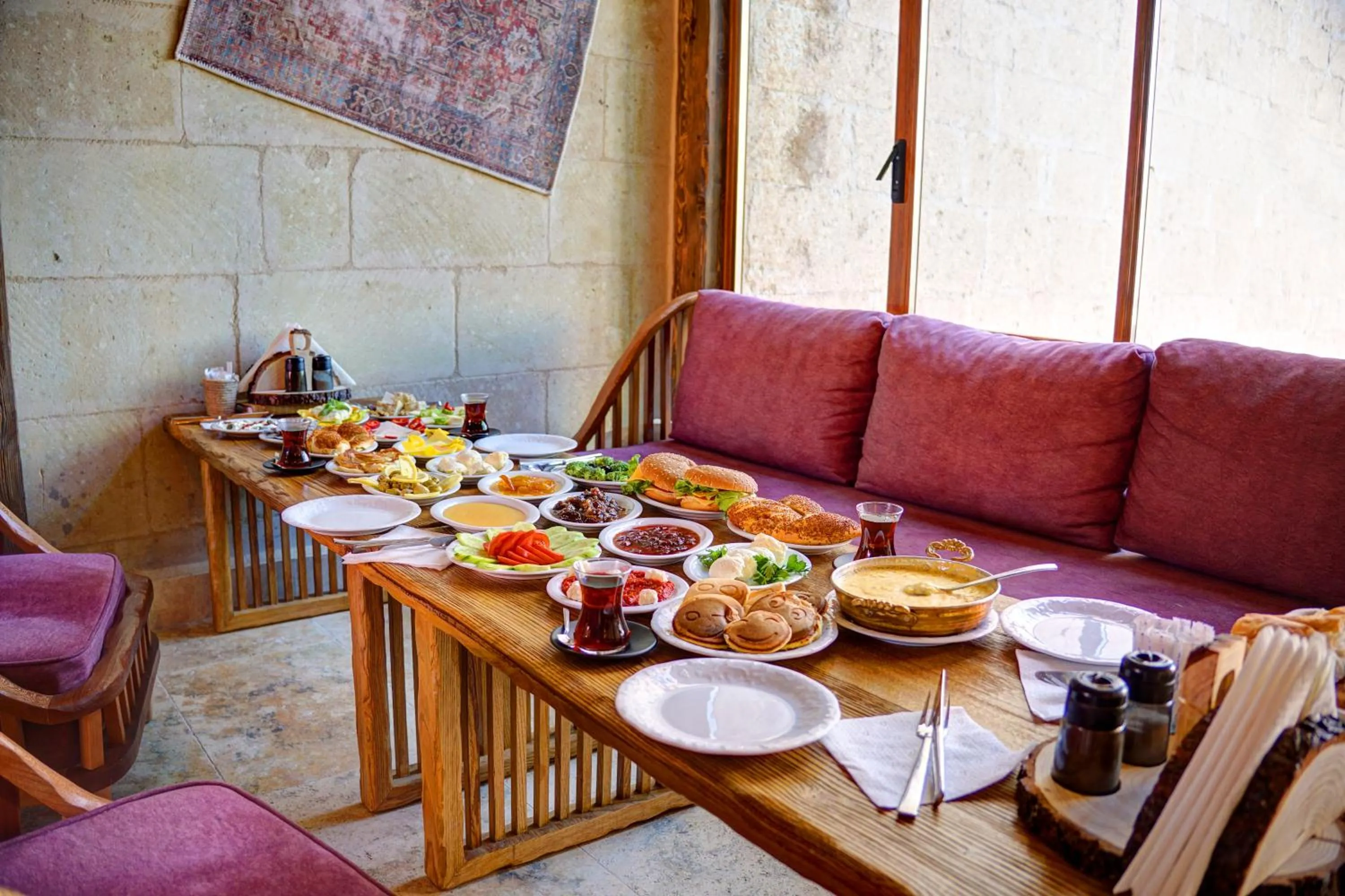 Breakfast in The Calypso Cave