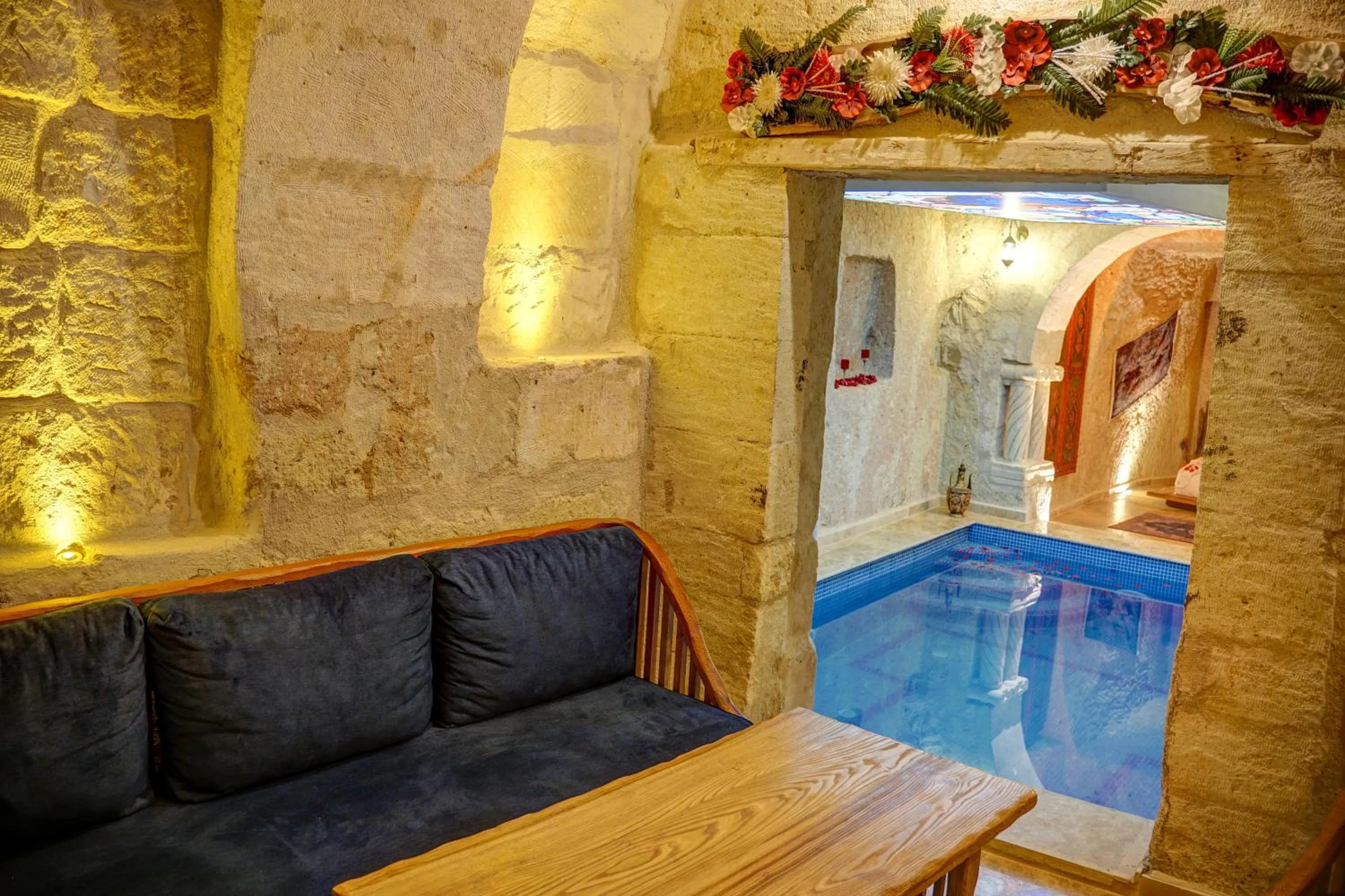 Swimming pool in The Calypso Cave