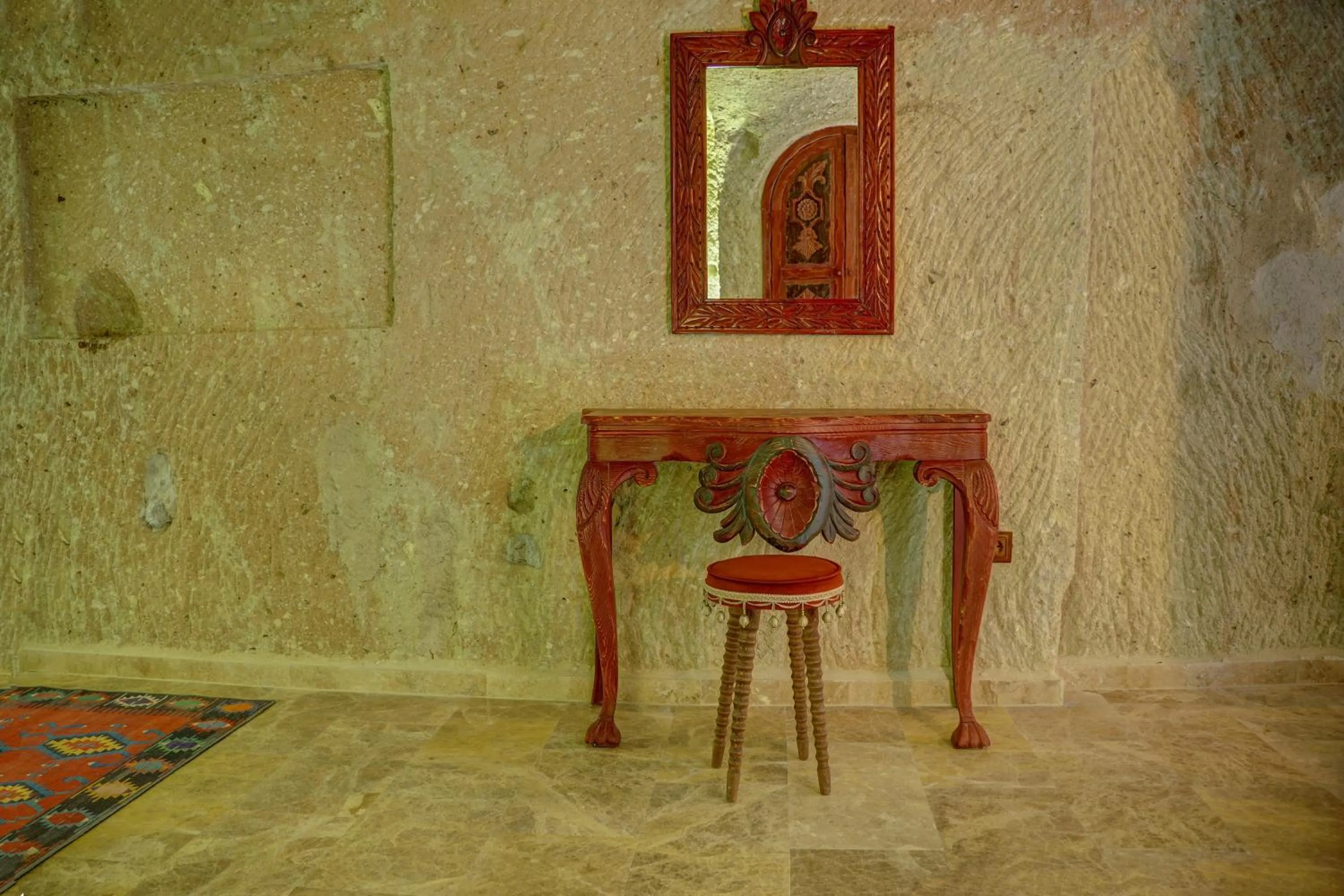 Decorative detail in The Calypso Cave