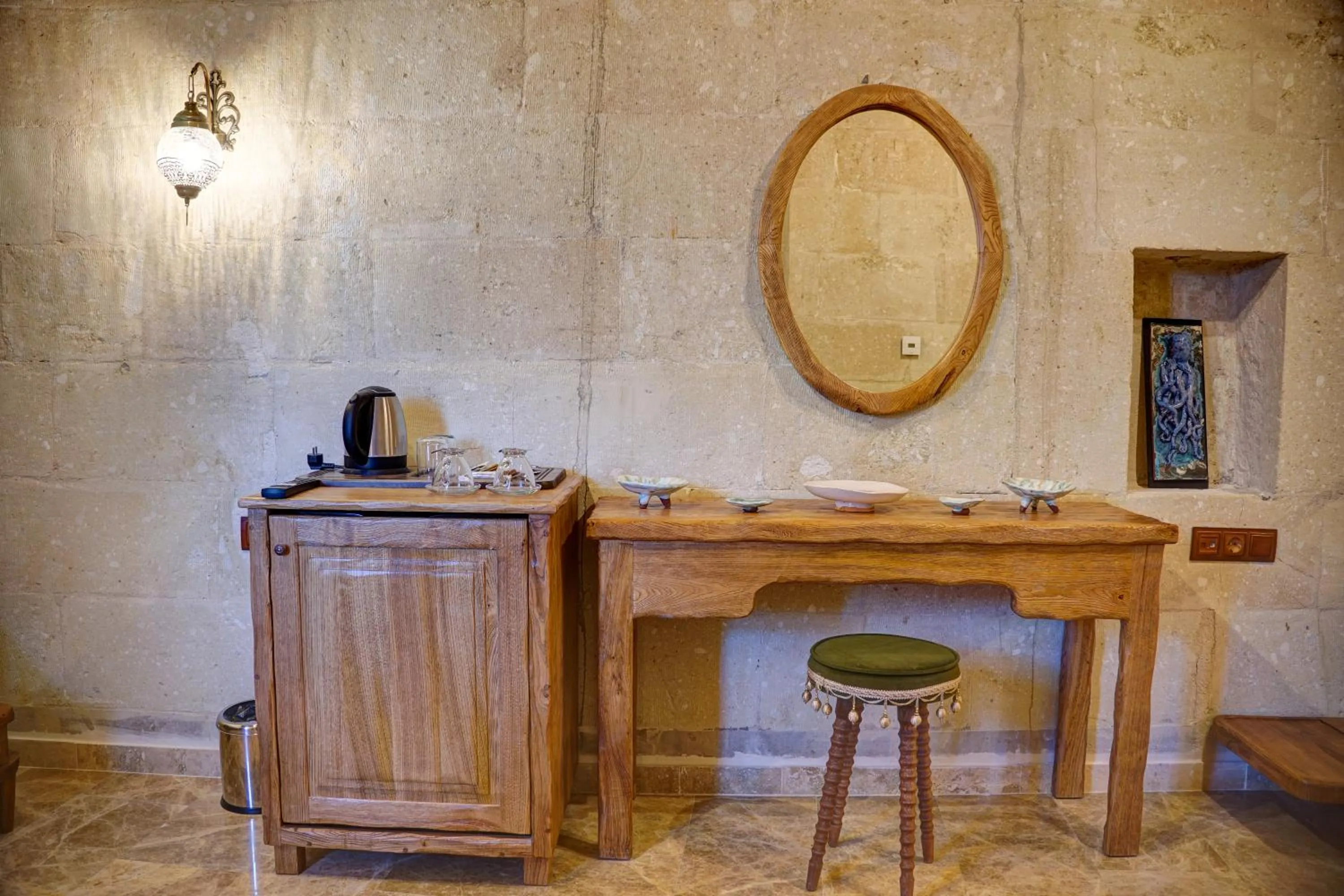 Decorative detail in The Calypso Cave