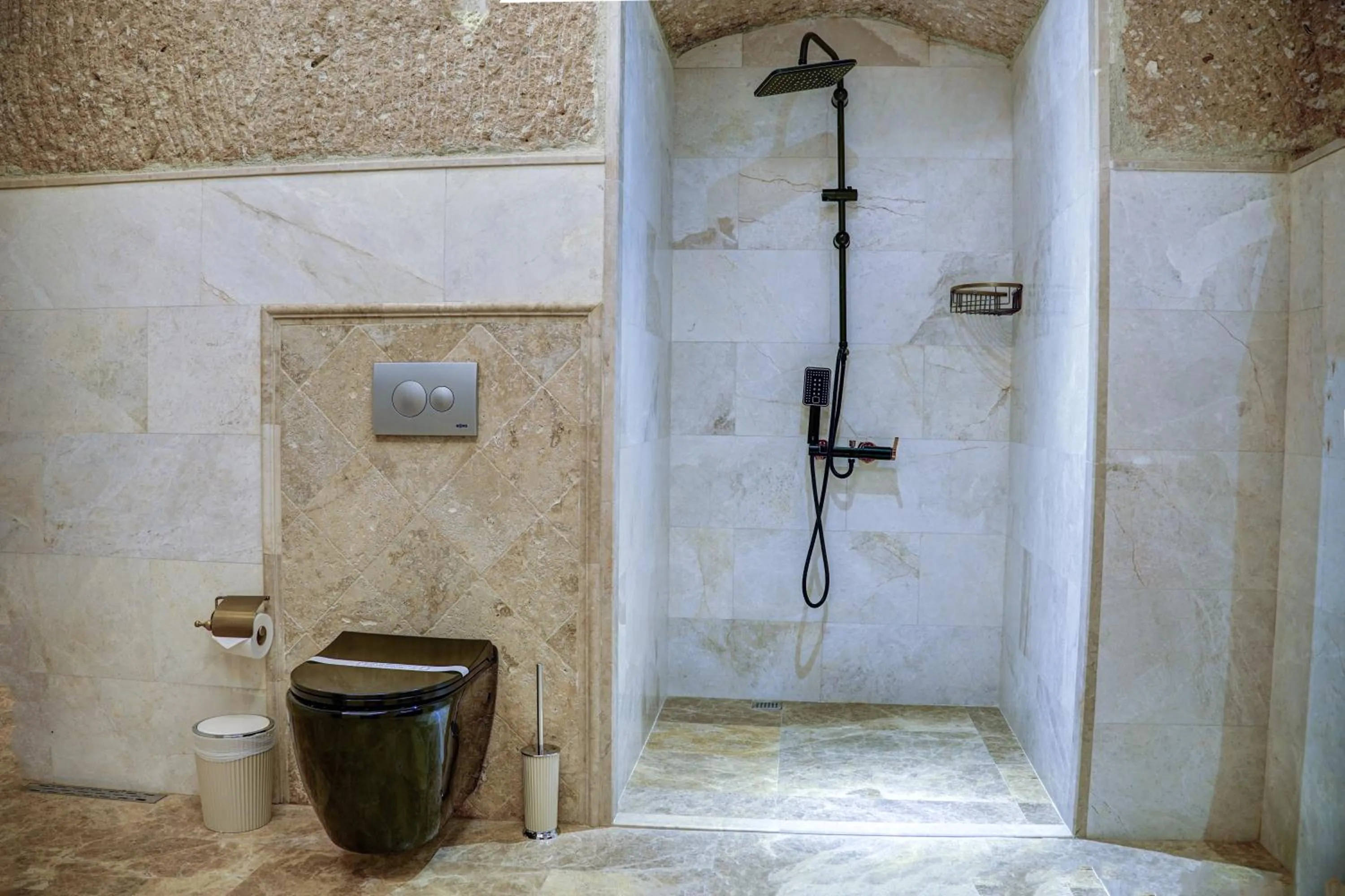 Shower in The Calypso Cave