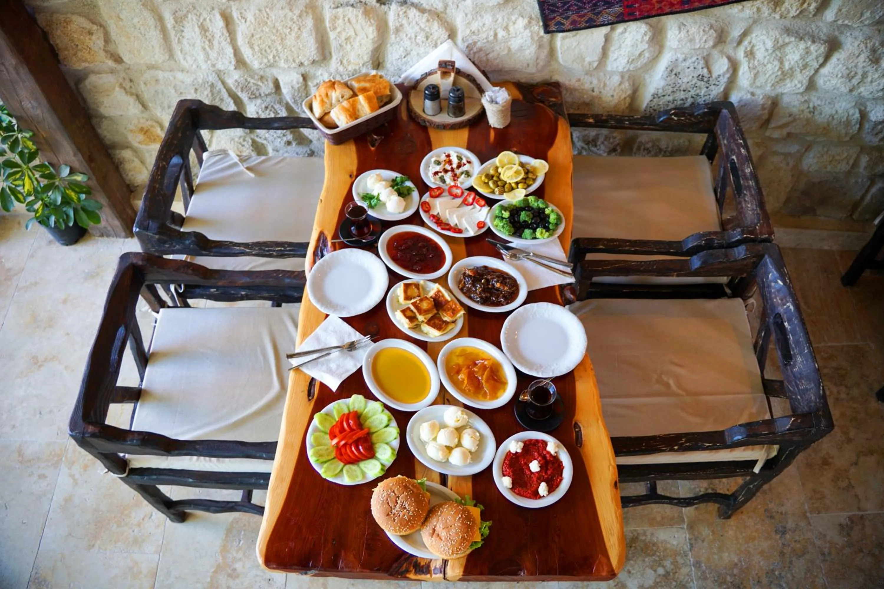 Breakfast in The Calypso Cave