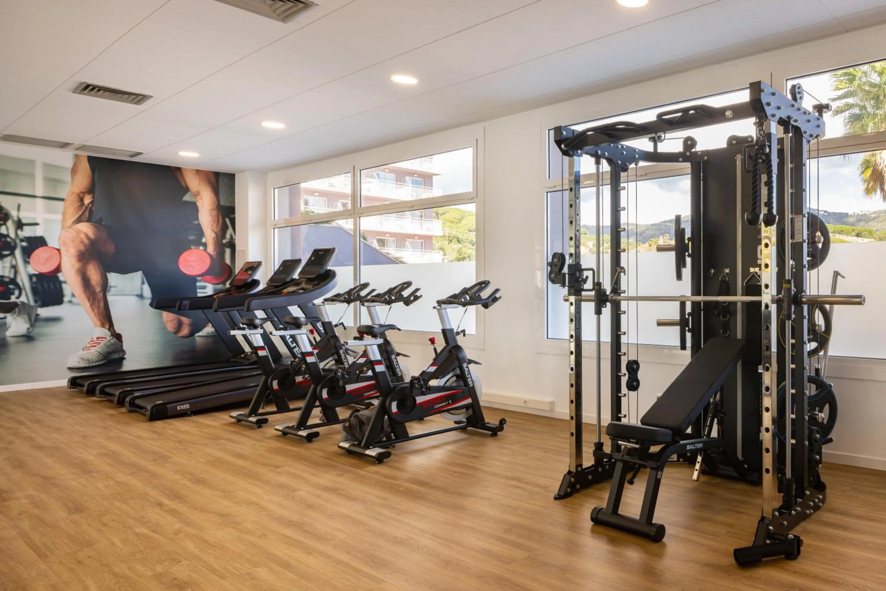 Fitness centre/facilities in htop Olympic #htopEnjoy