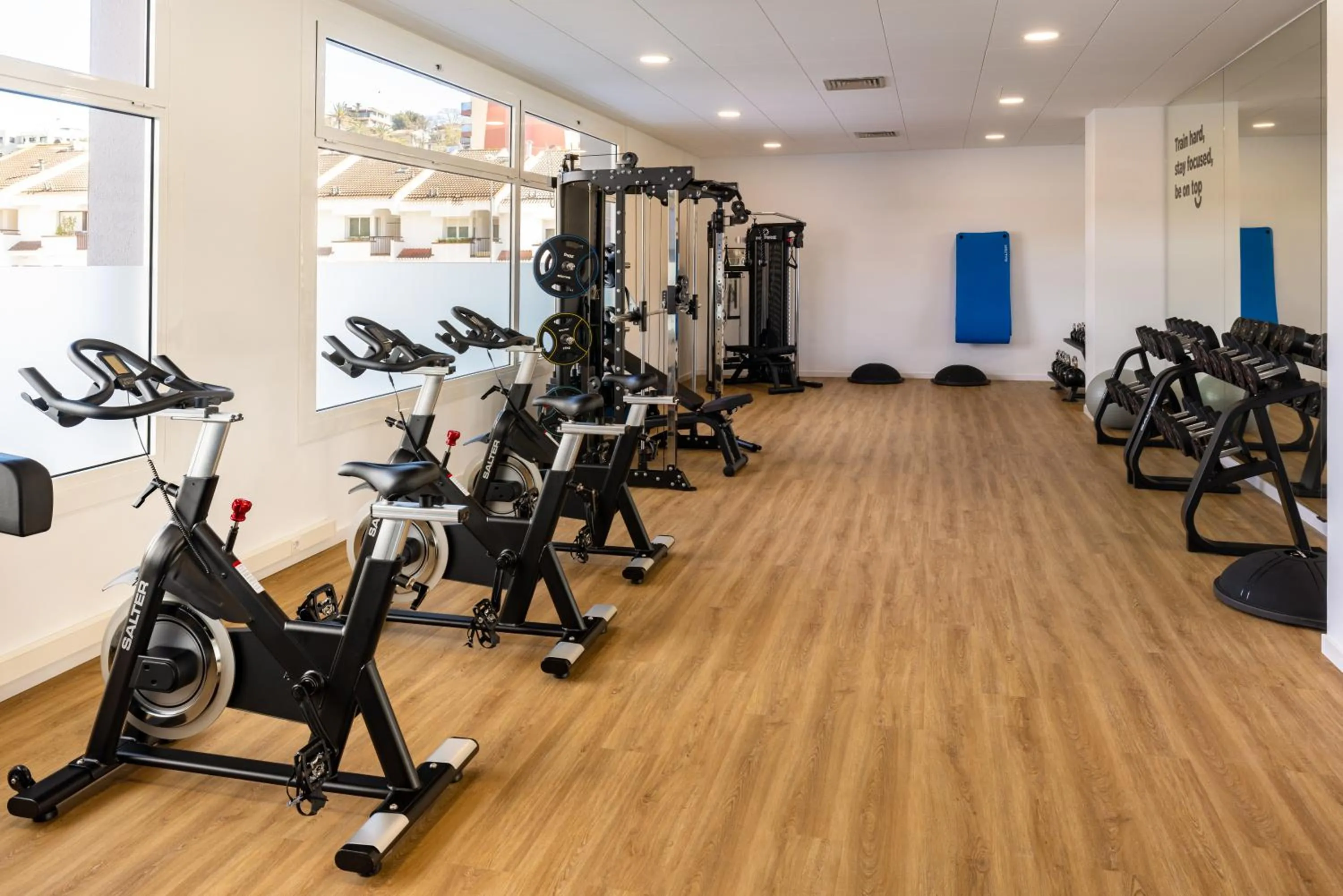 Fitness centre/facilities in htop Olympic #htopEnjoy