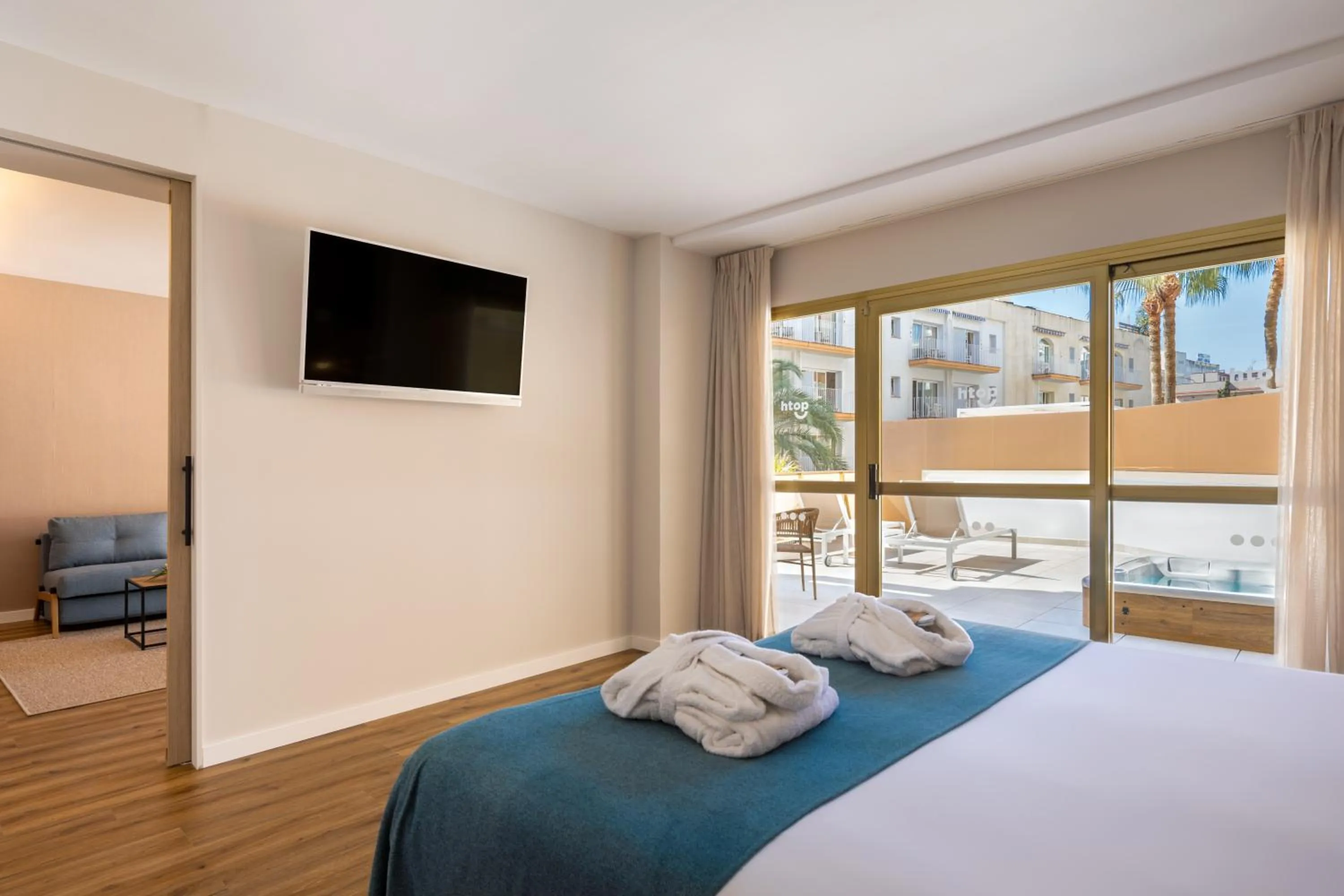 Bed in htop Amaika & SPA 4Sup - Adults Only #htopBliss