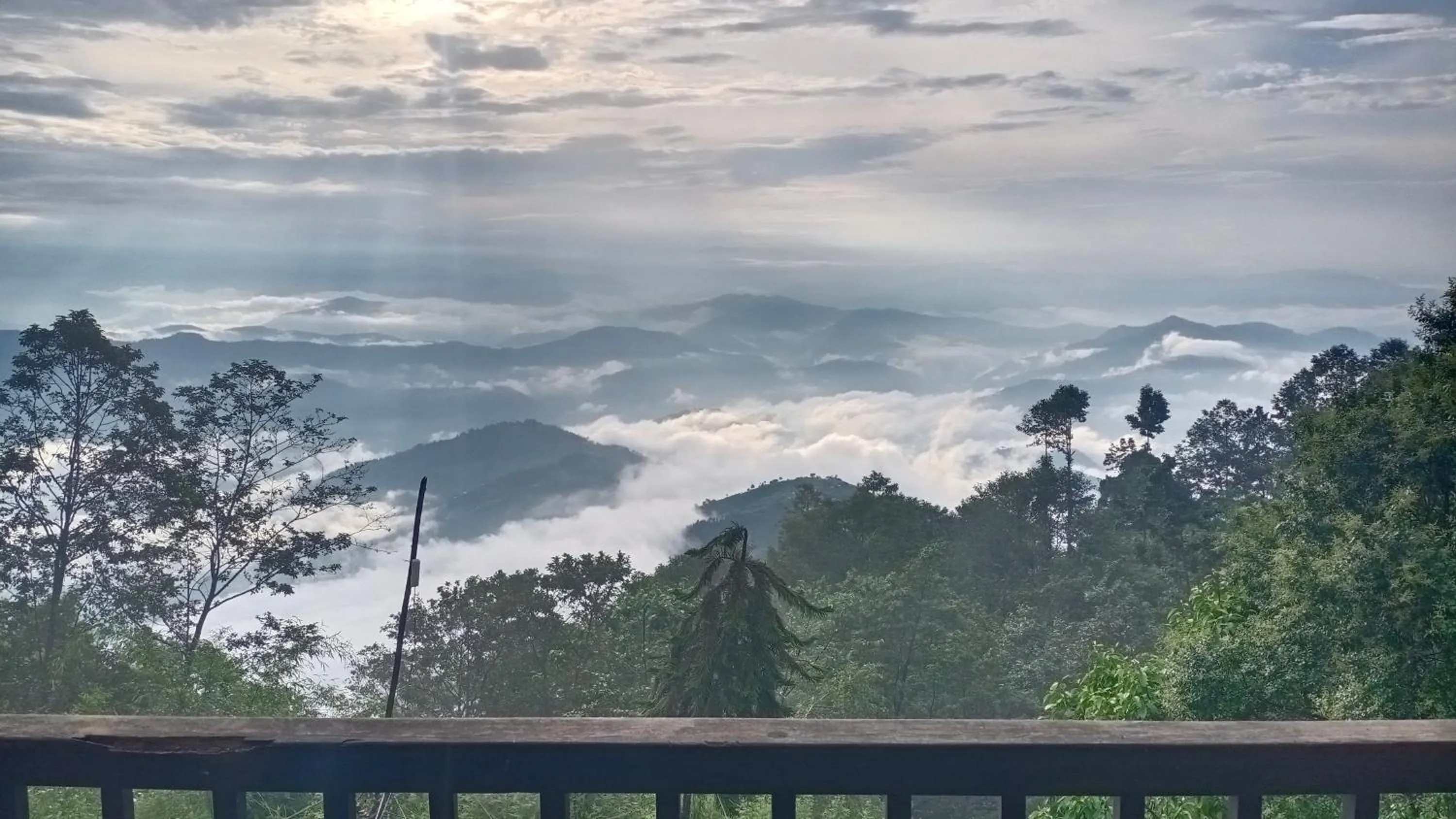 Mountain view in Hotel Chautari pvt ltd