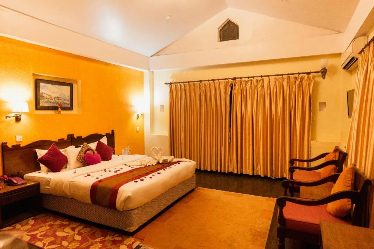 View (from property/room), Bed in Hotel Chautari pvt ltd