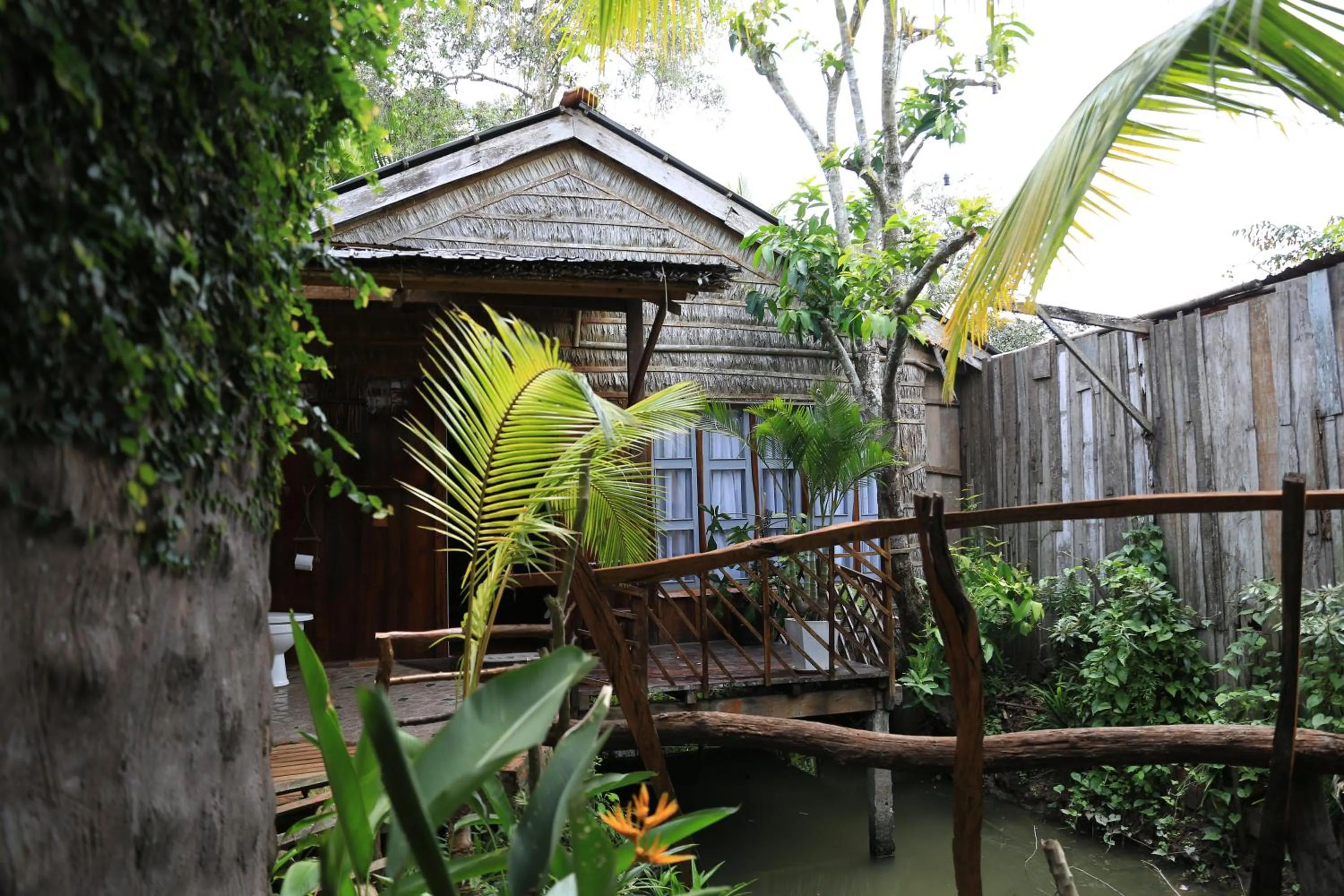 Garden view in Vamxang Rustic Home