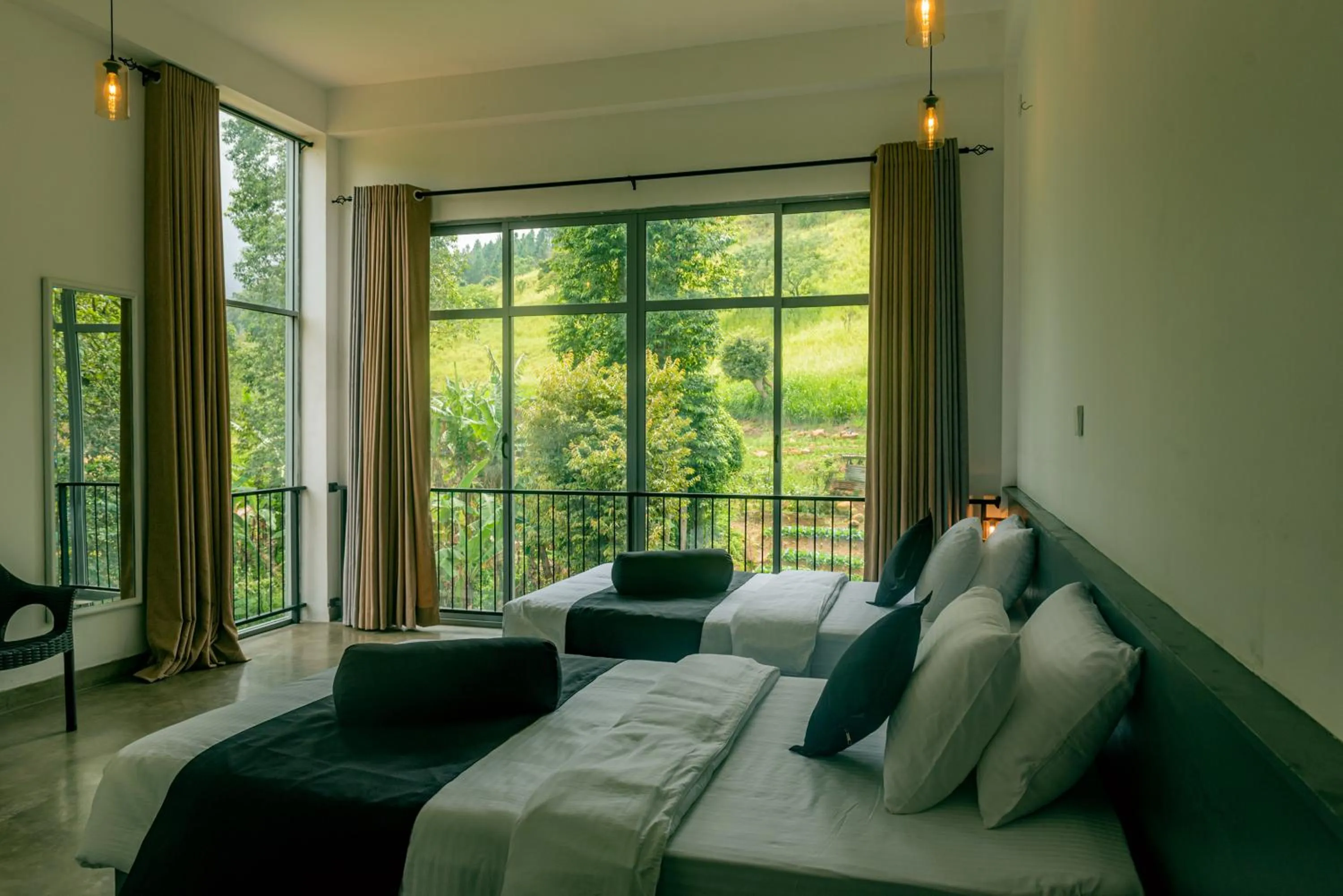 Bed in Kithal Ella Station Resort