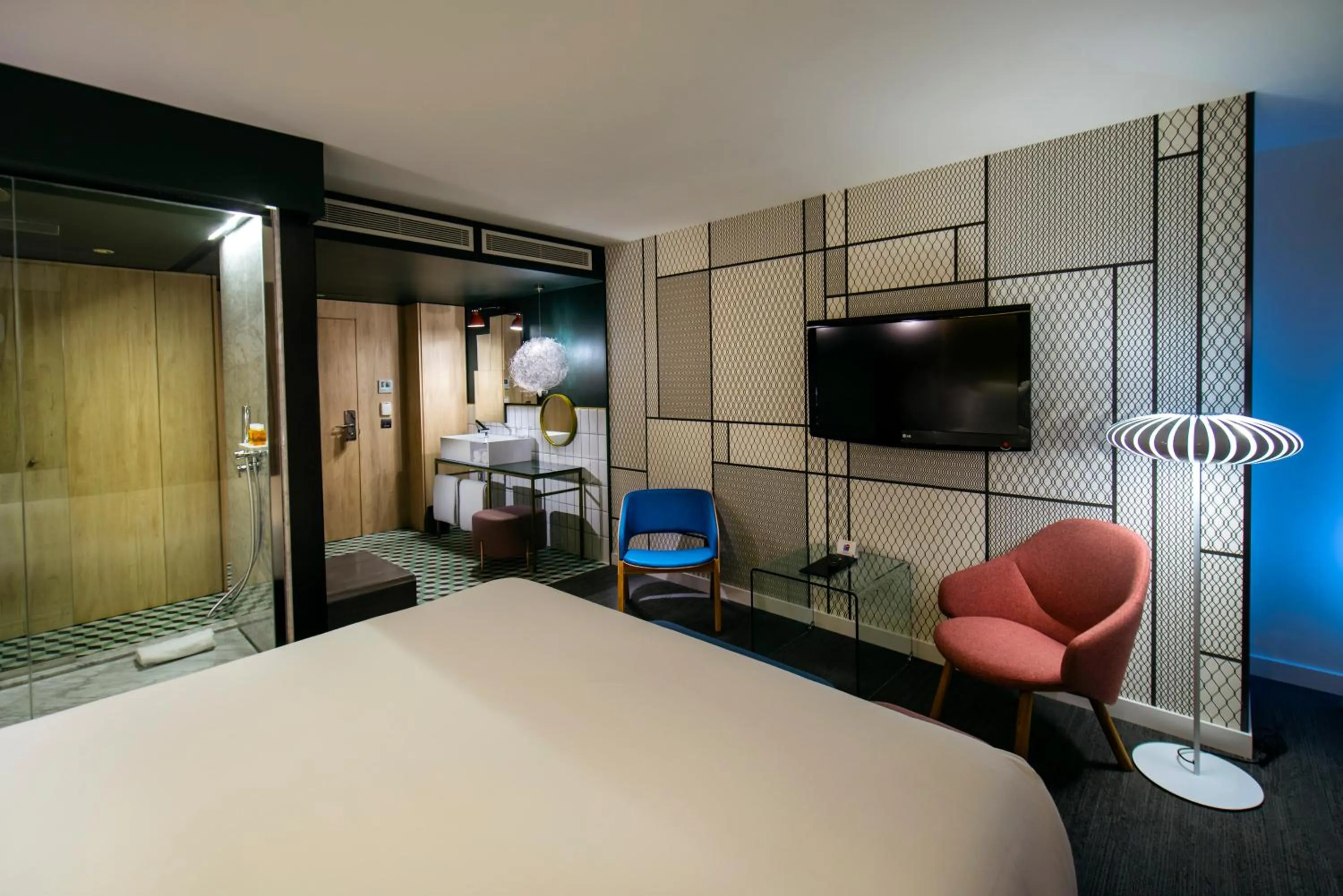 Bed in Hotel Mirador de Chamartín