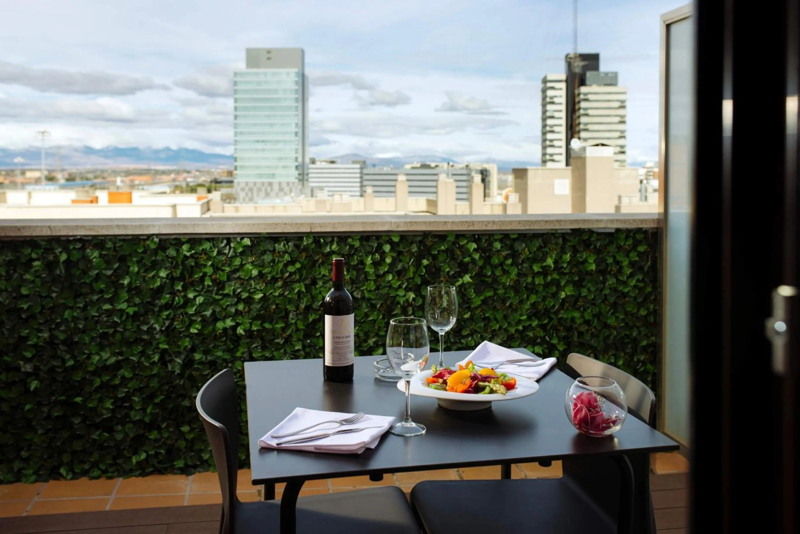 Balcony/Terrace in Hotel Mirador de Chamartín