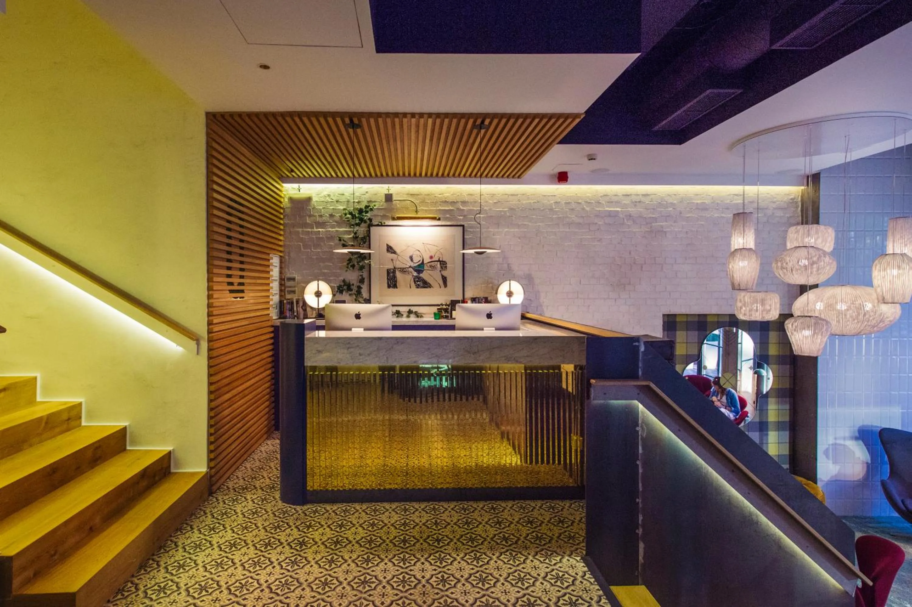 Lobby or reception in Hotel Mirador de Chamartín