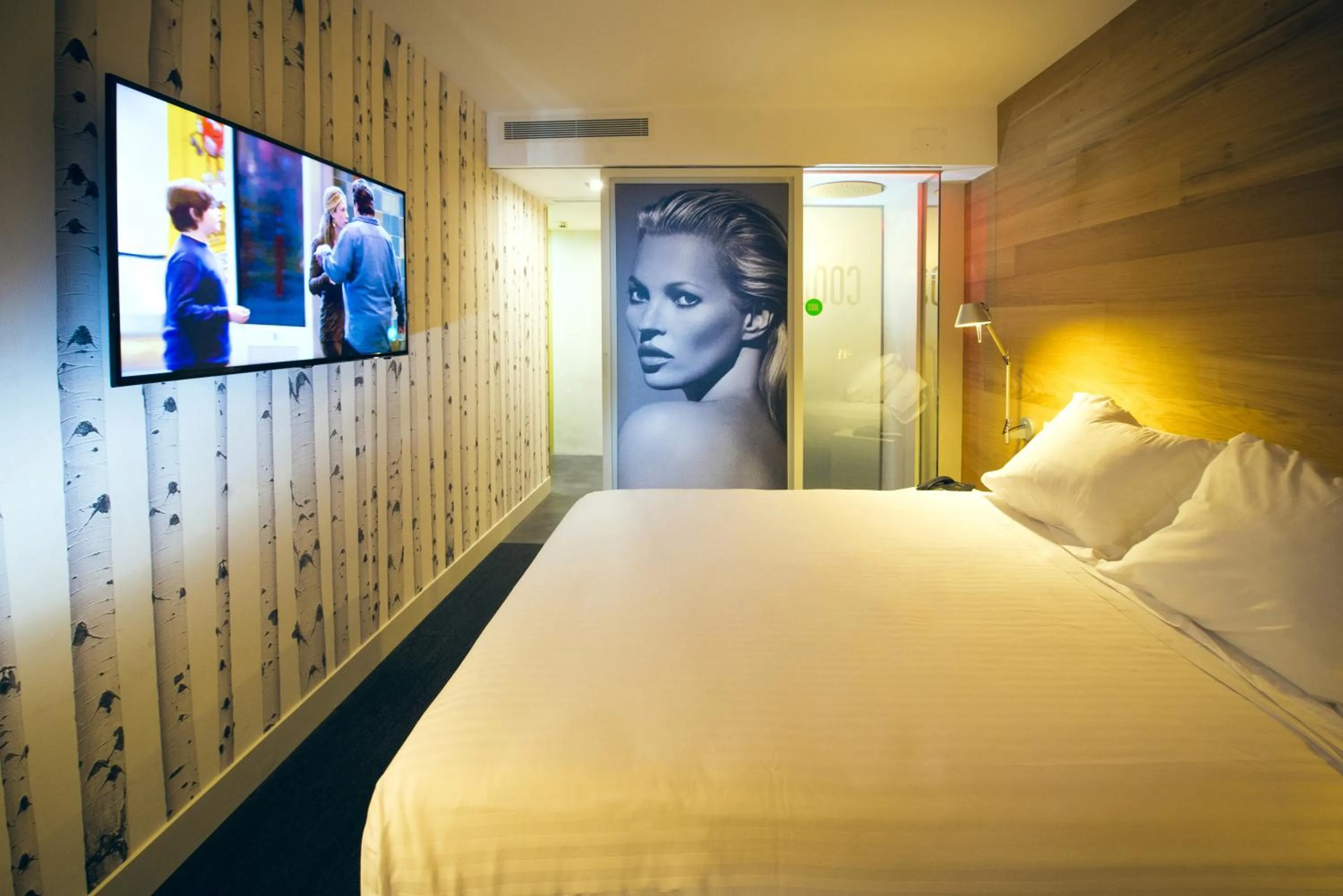 Bed in Hotel Mirador de Chamartín