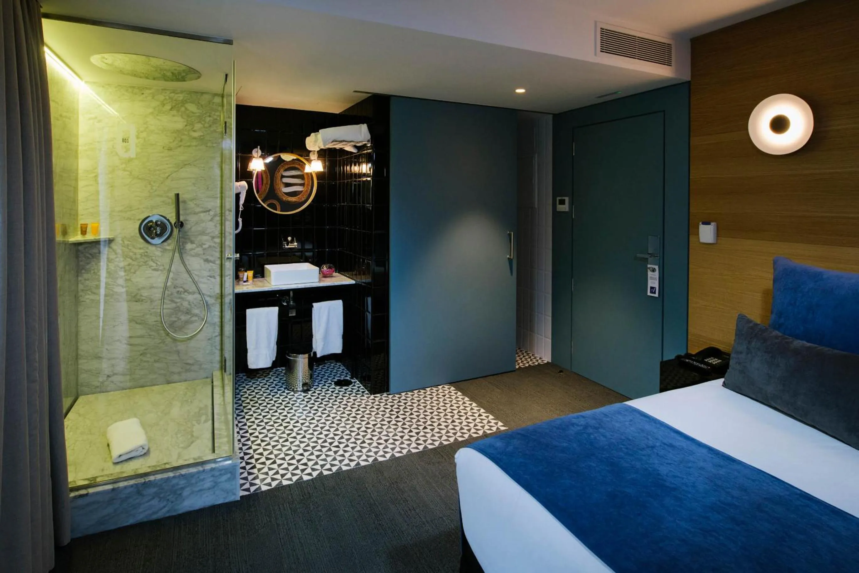 Bed in Hotel Mirador de Chamartín