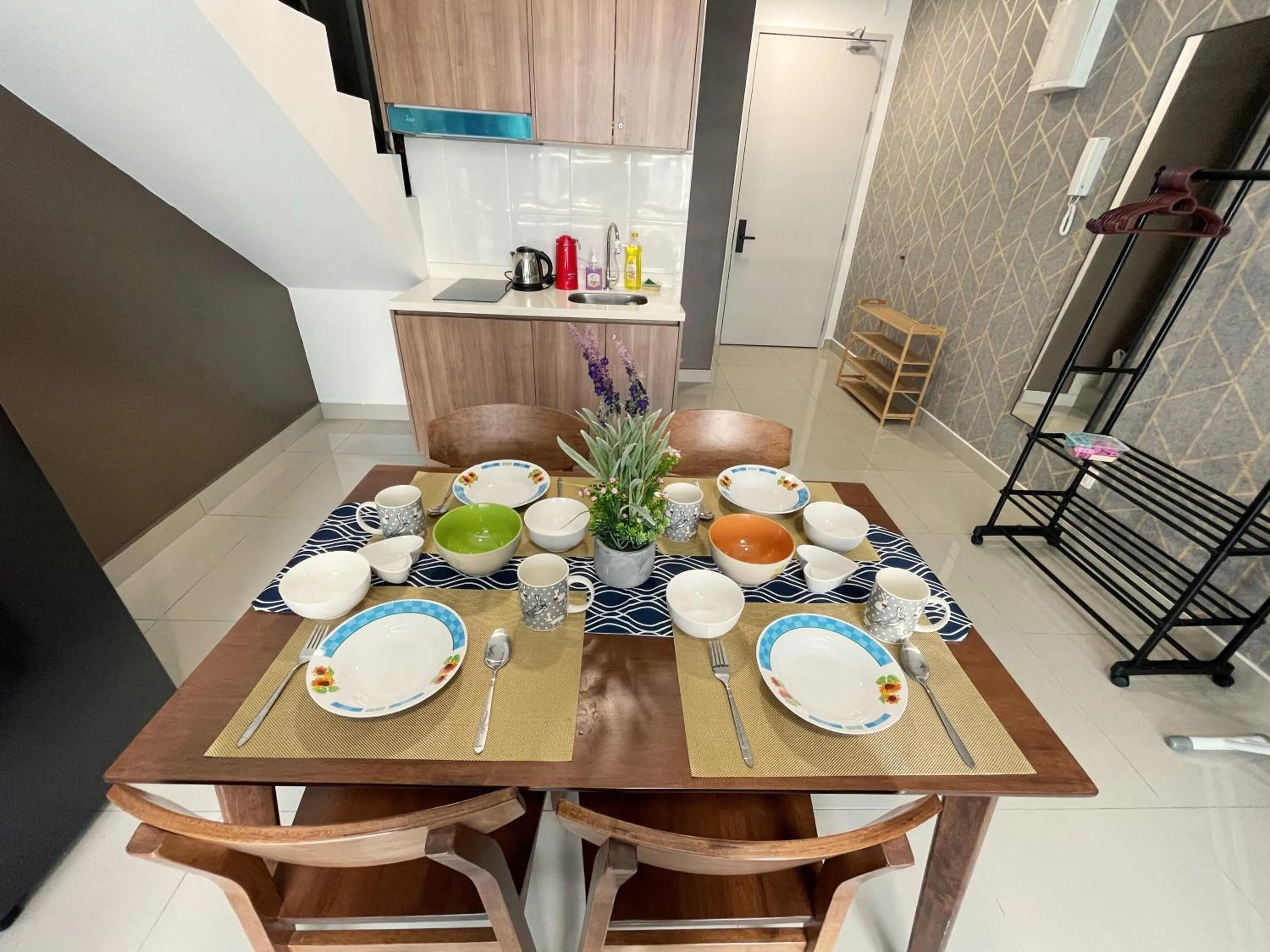 Kitchen or kitchenette in Pacific Tower Petaling Jaya Near Jaya One, University Malaya, Columbia Hospital By My Homez