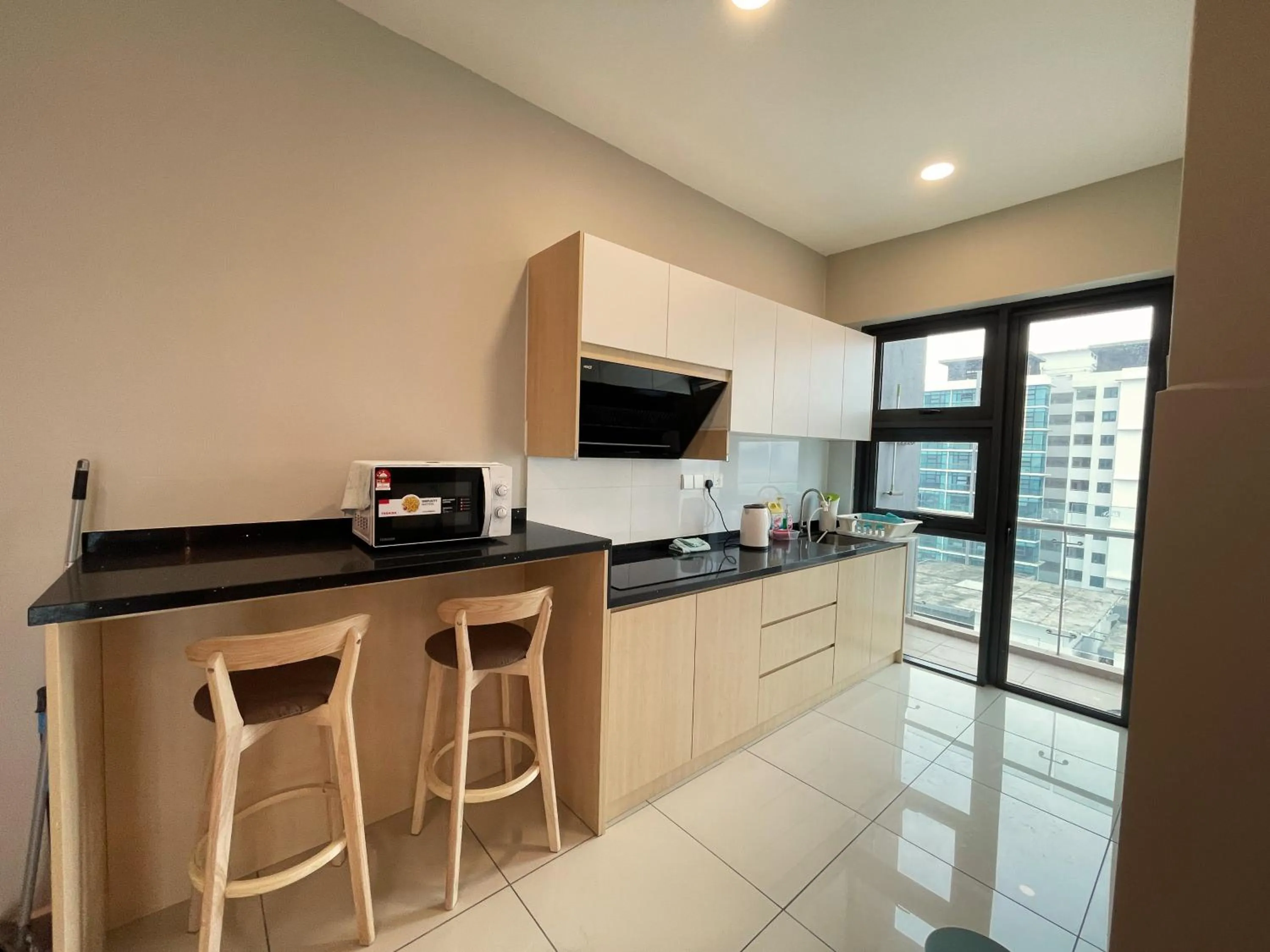 Kitchen or kitchenette in Pacific Tower Petaling Jaya Near Jaya One, University Malaya, Columbia Hospital By My Homez
