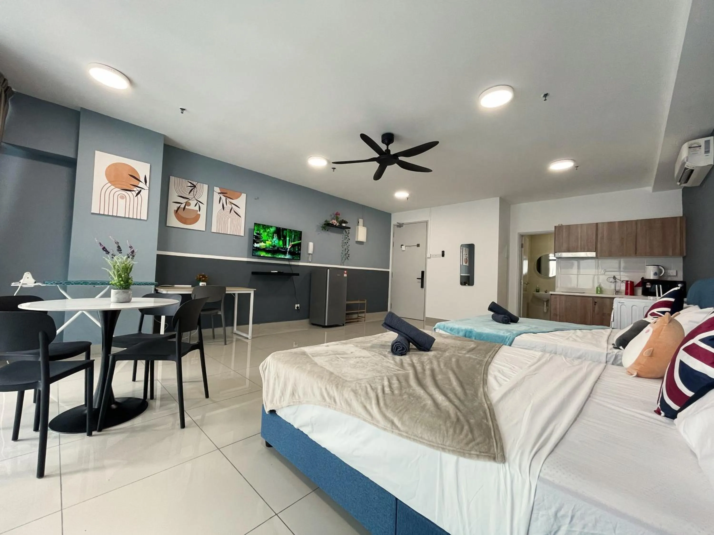 Bed in Pacific Tower Petaling Jaya Near Jaya One, University Malaya, Columbia Hospital By My Homez