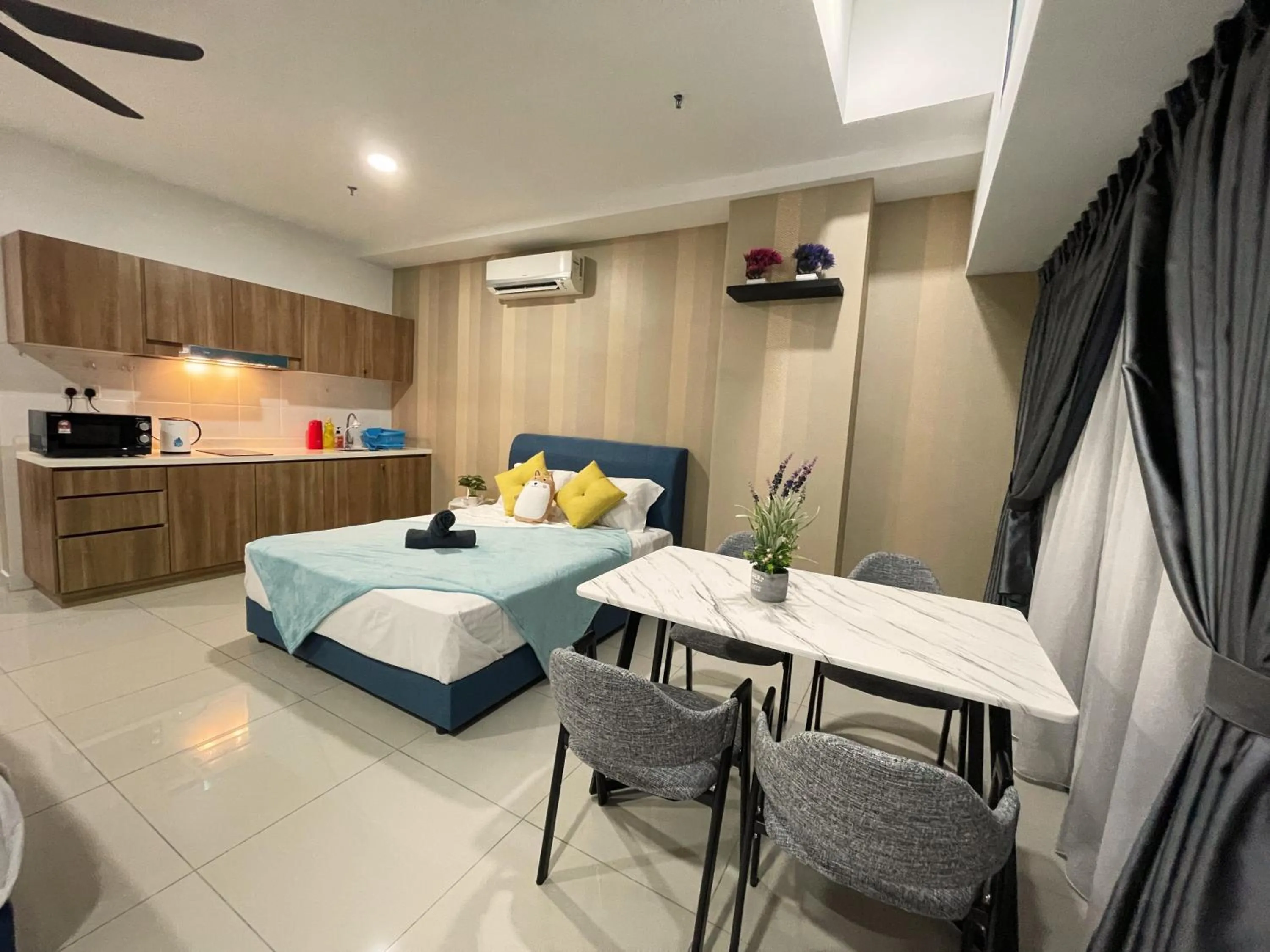 Bed in Pacific Tower Petaling Jaya Near Jaya One, University Malaya, Columbia Hospital By My Homez