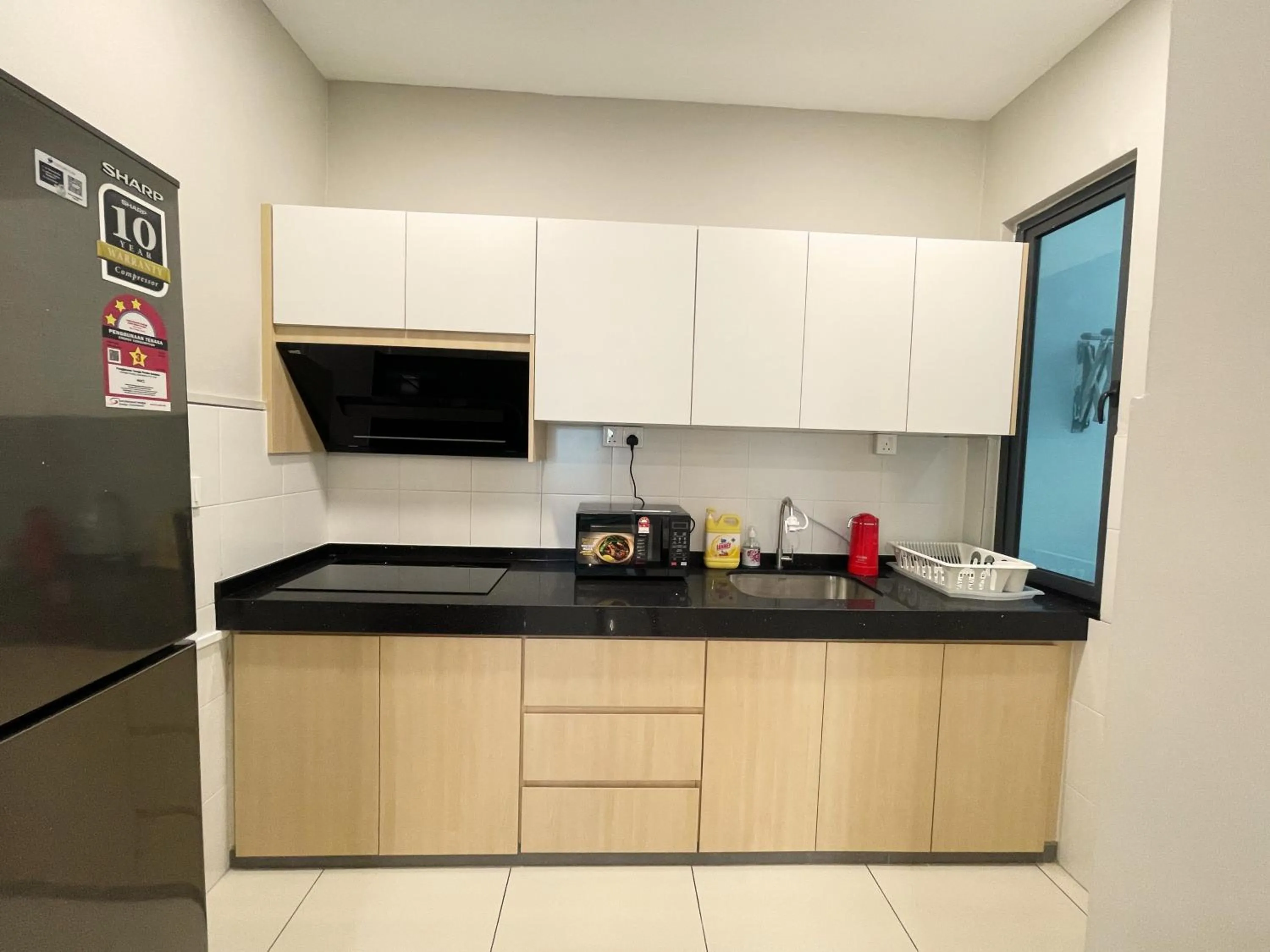 Kitchen or kitchenette in Pacific Tower Petaling Jaya Near Jaya One, University Malaya, Columbia Hospital By My Homez
