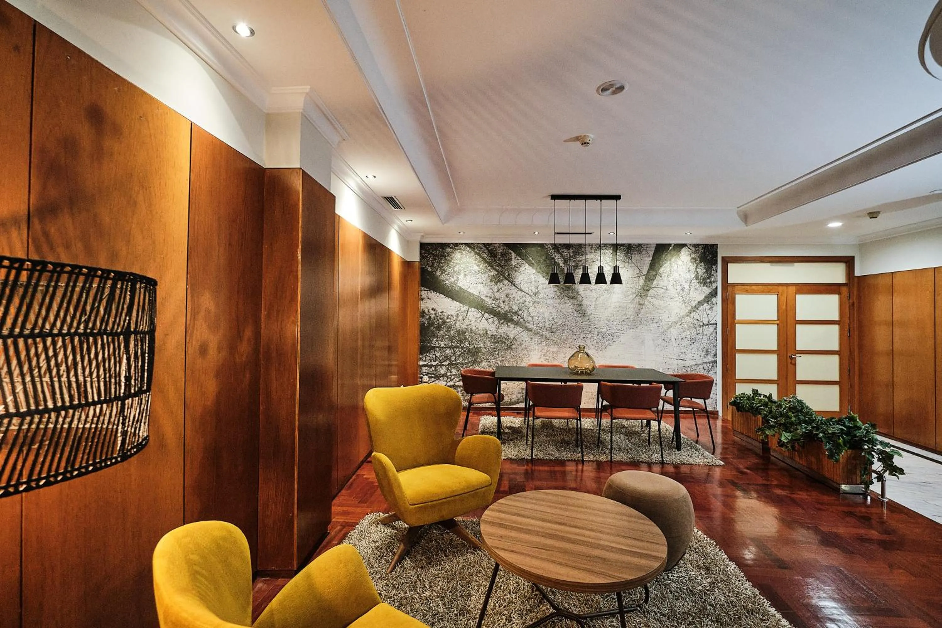 Living room in Hotel Ciudad de Compostela