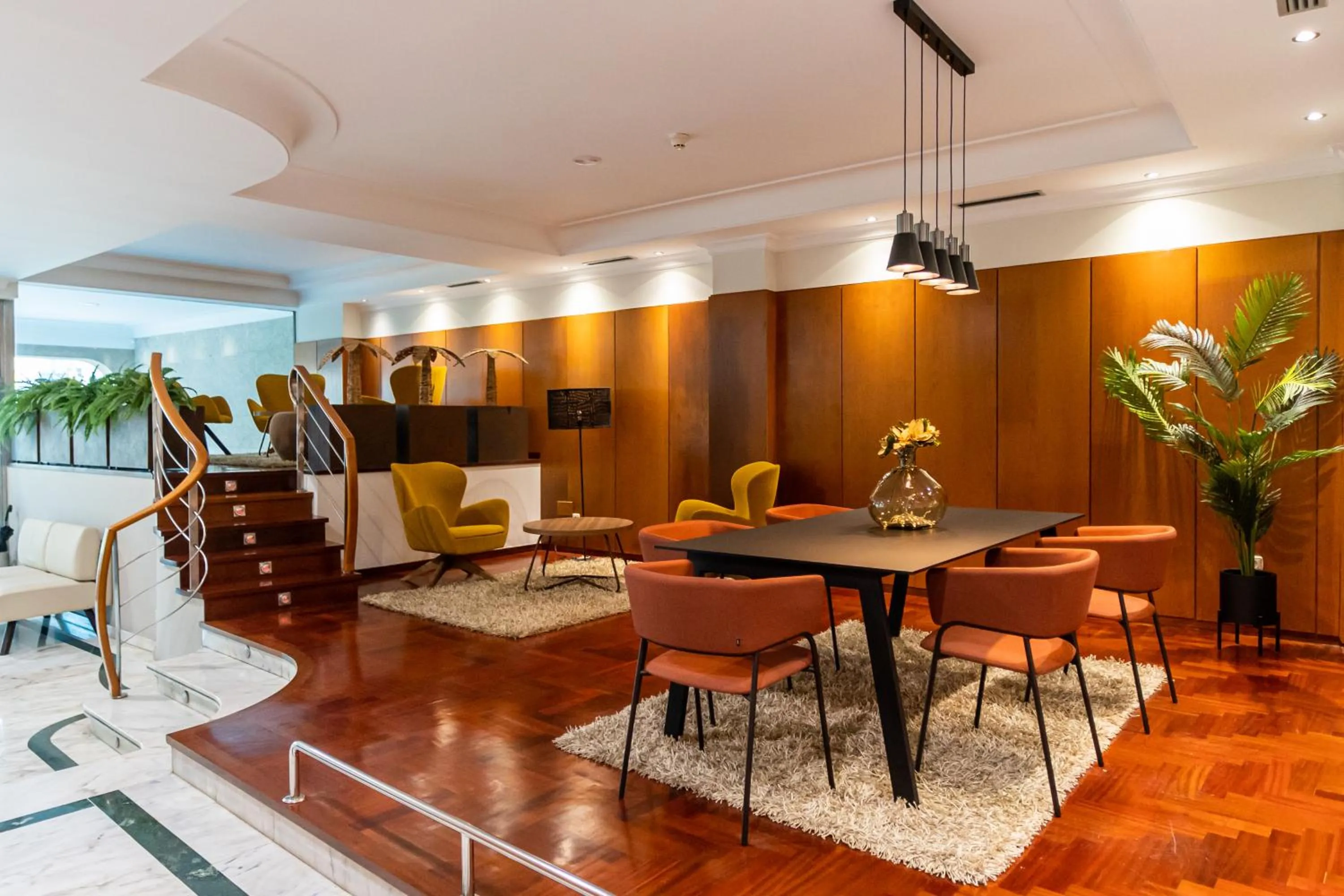 Living room in Hotel Ciudad de Compostela