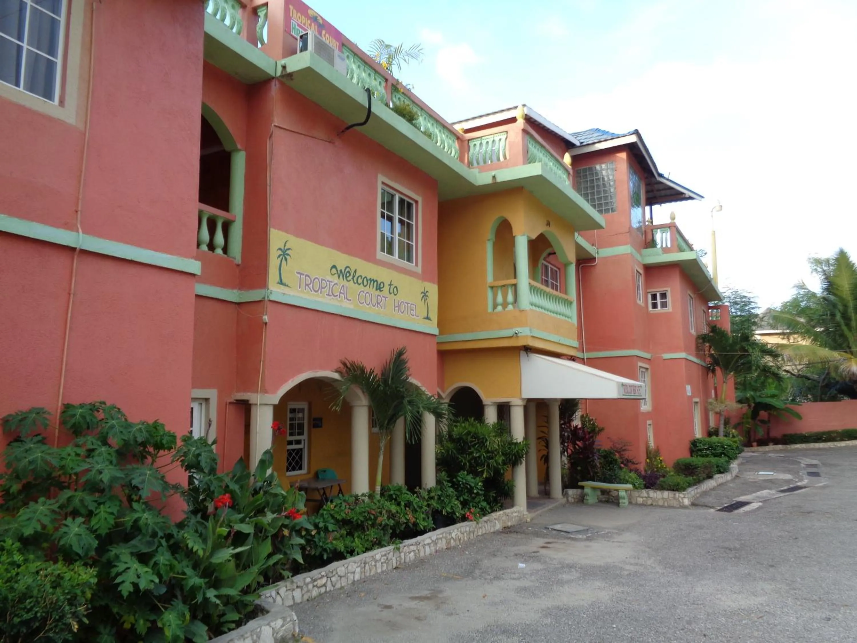Property building in Tropical Court Hotel