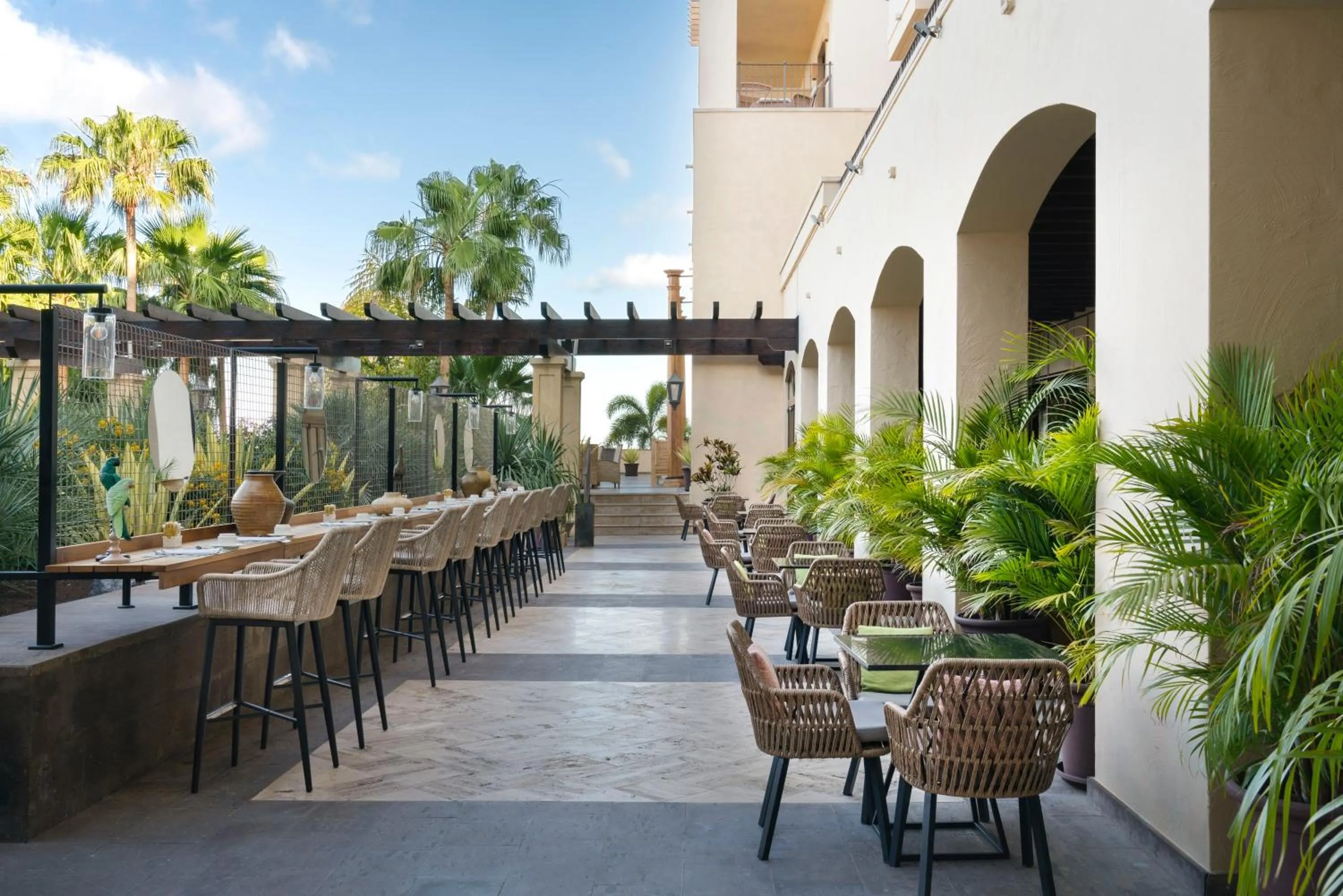 Patio in Vincci Selección La Plantación del Sur