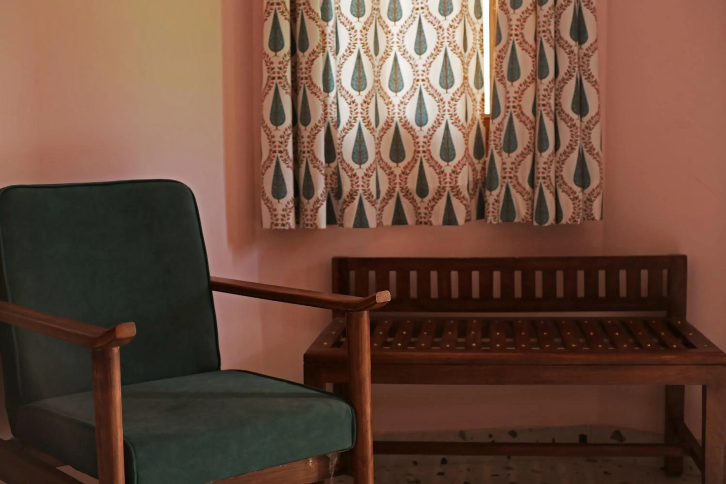 Seating area in KothiPushkar