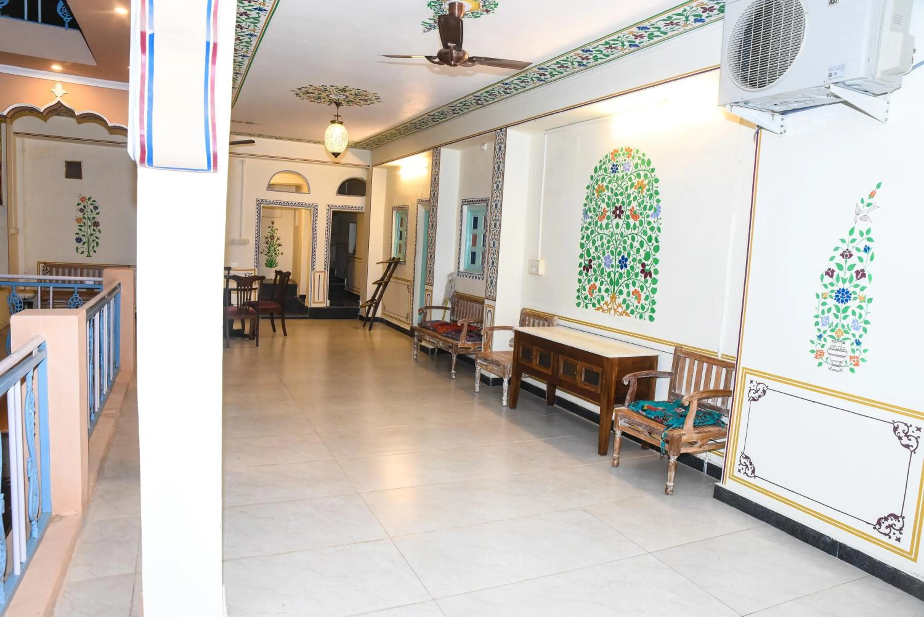 Seating area in KothiPushkar