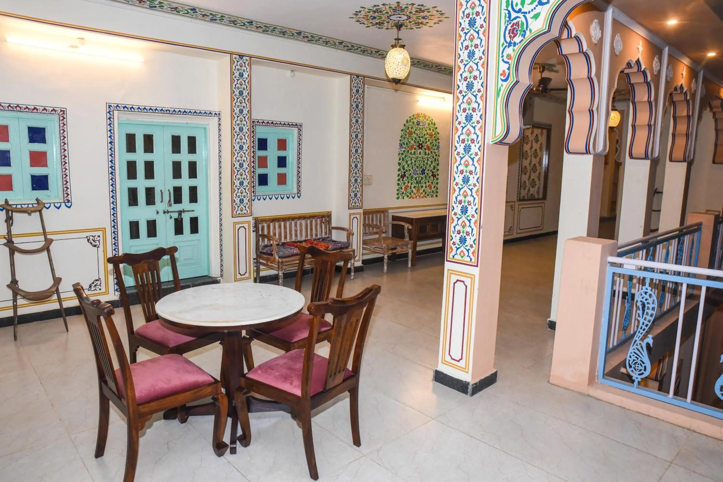 Dining area in KothiPushkar