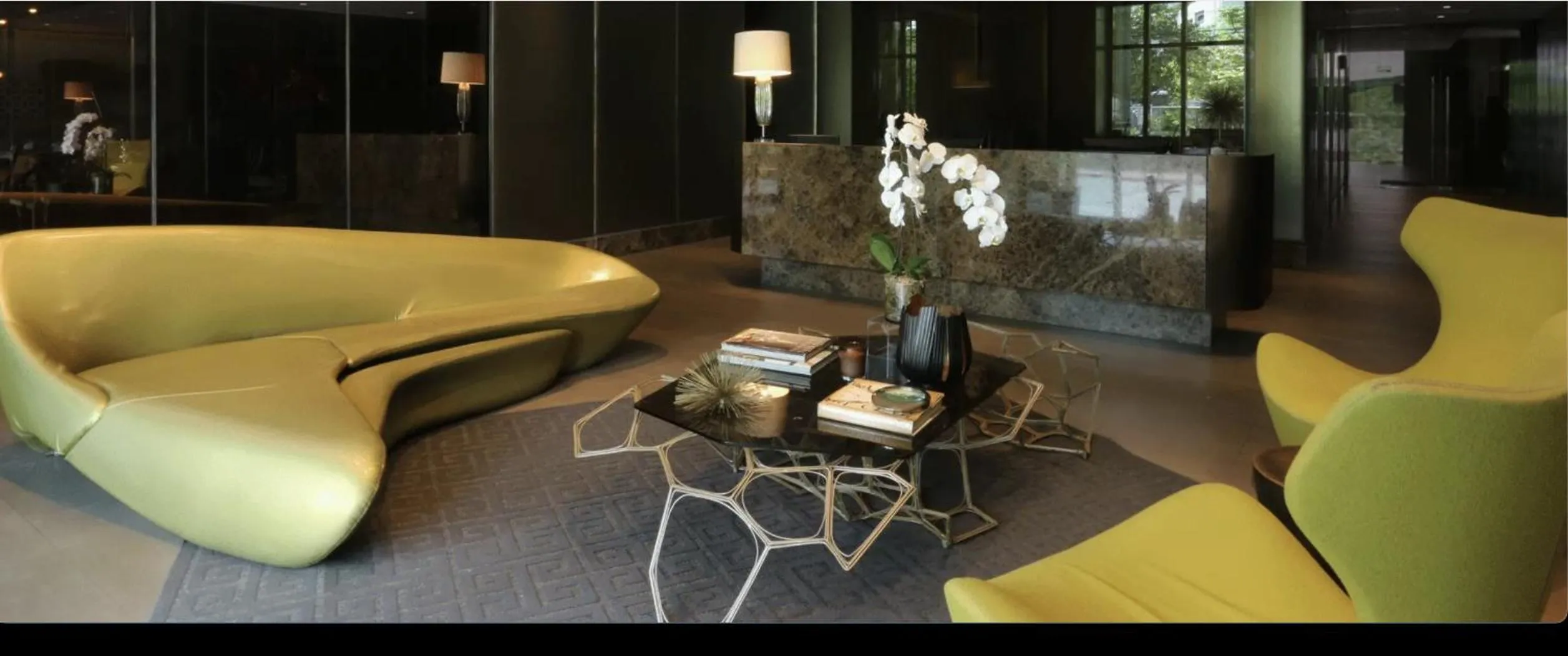 Lobby or reception in Cozy Place with City View at Greenbelt Makati