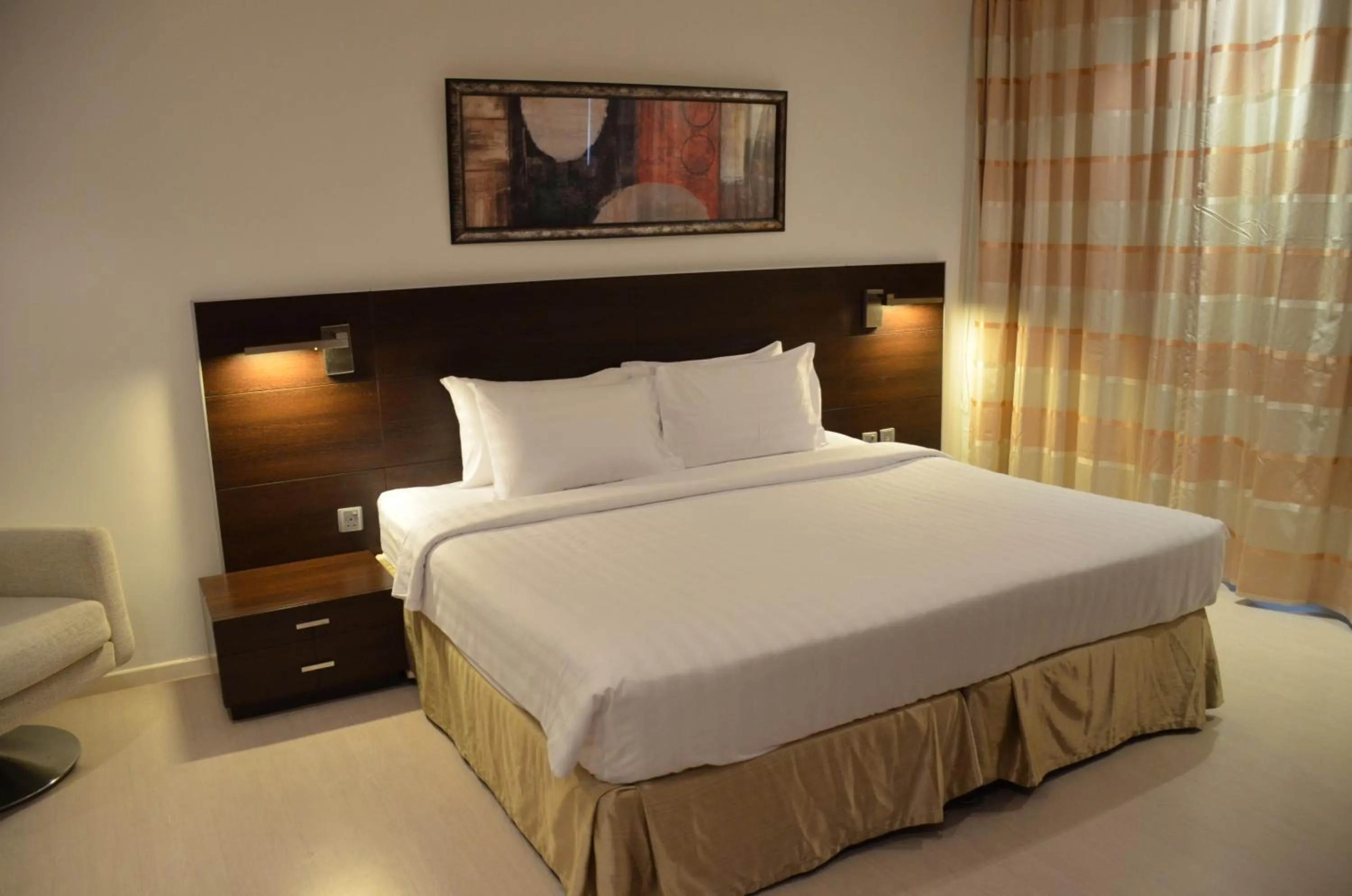 Bed in Butterfly Residence