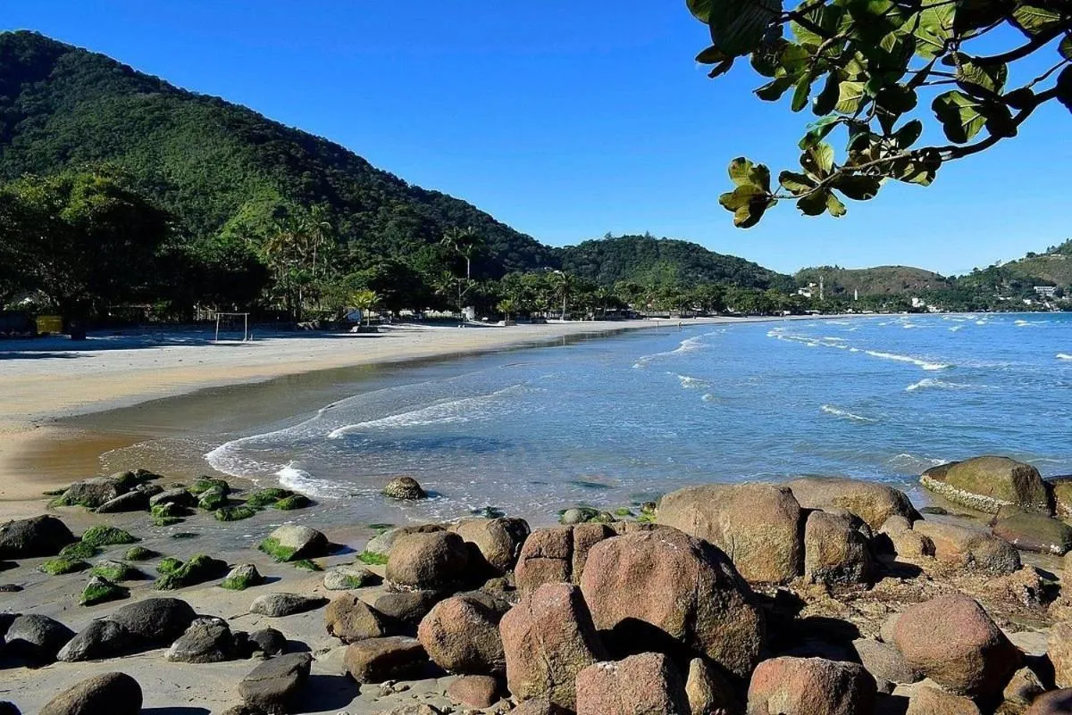Beach in Apto com churrasqueira elétrica próximo à praia