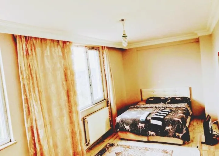 Bed in Ahmet teacher's villa, 6 minutes from the airport