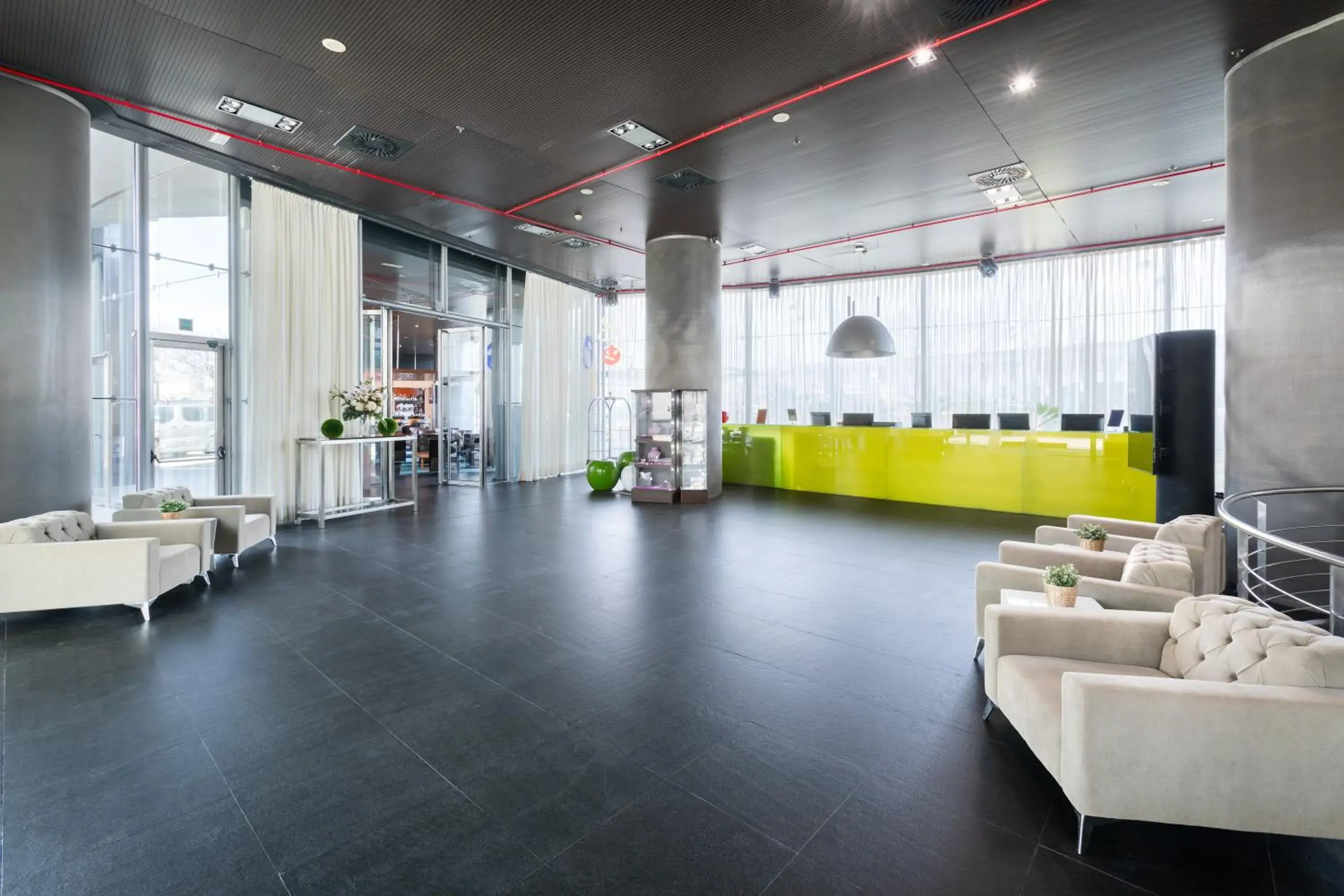 Lobby or reception in Alexandre Fira Congress Lobby or reception in Alexandre Fira Congress