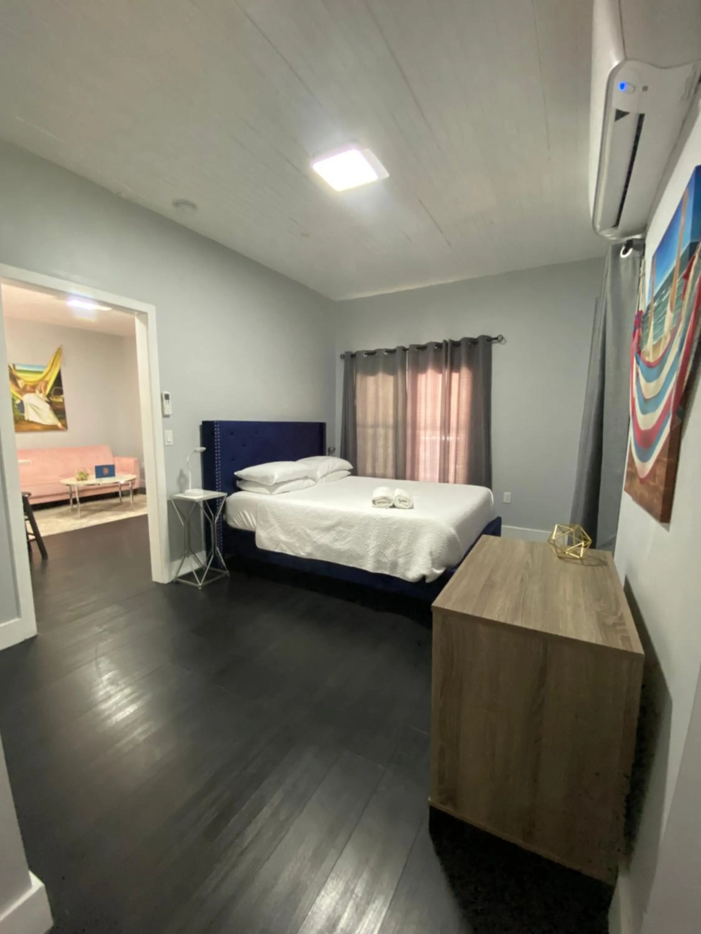 Bed in The Blue Aztec