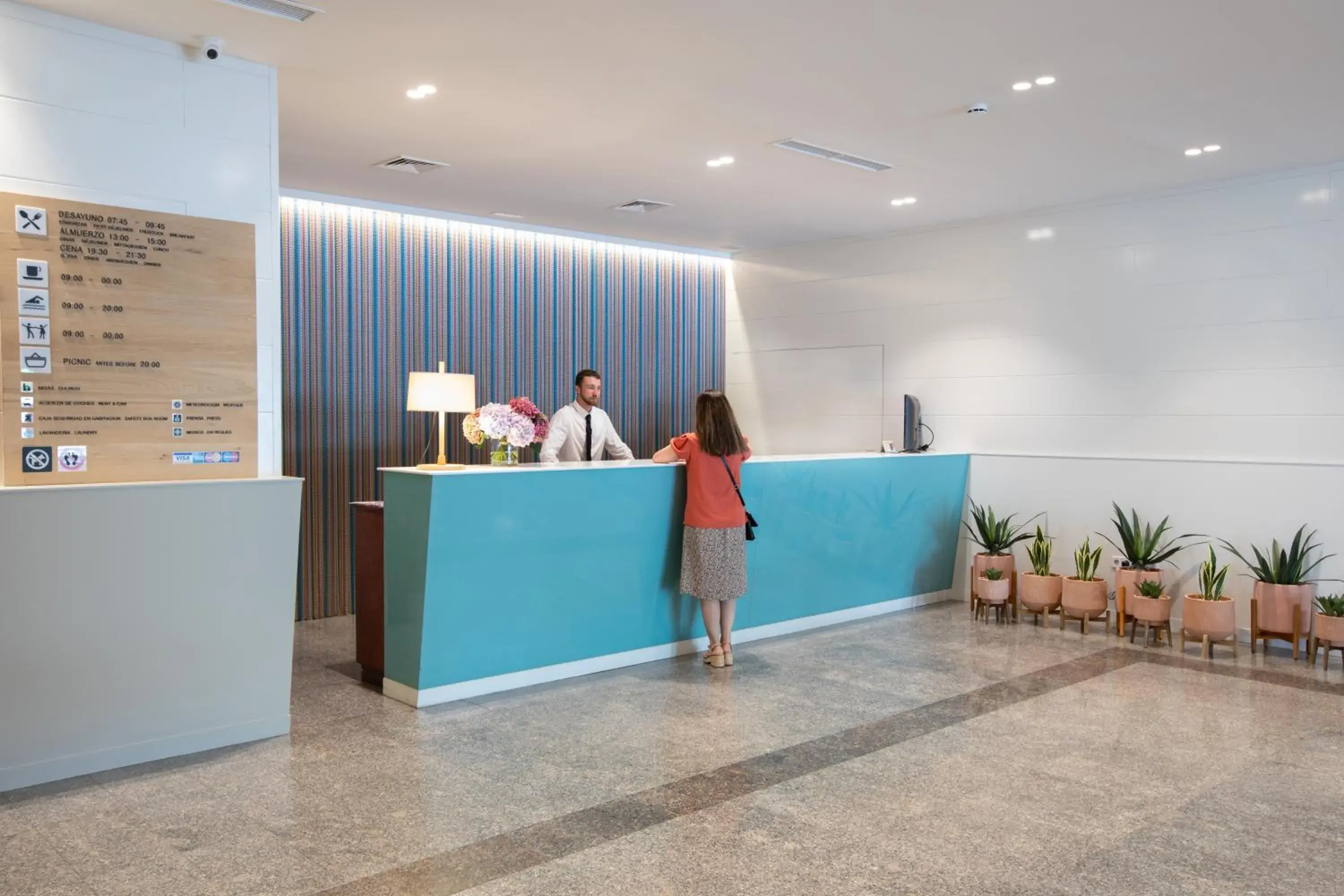 Lobby or reception in Prestige Goya Park Lobby or reception in Prestige Goya Park