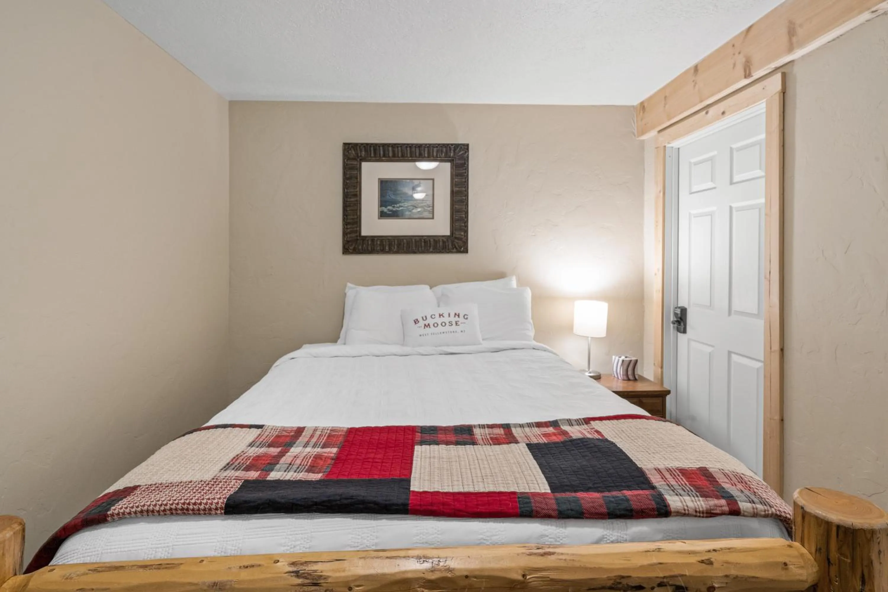 Bed in The Bucking Moose