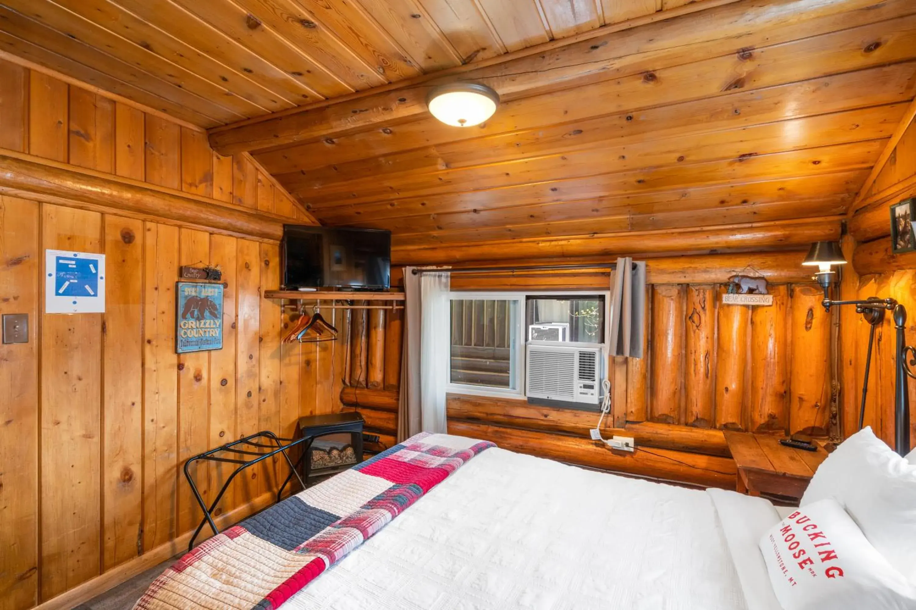 Bed in The Bucking Moose Bed in The Bucking Moose