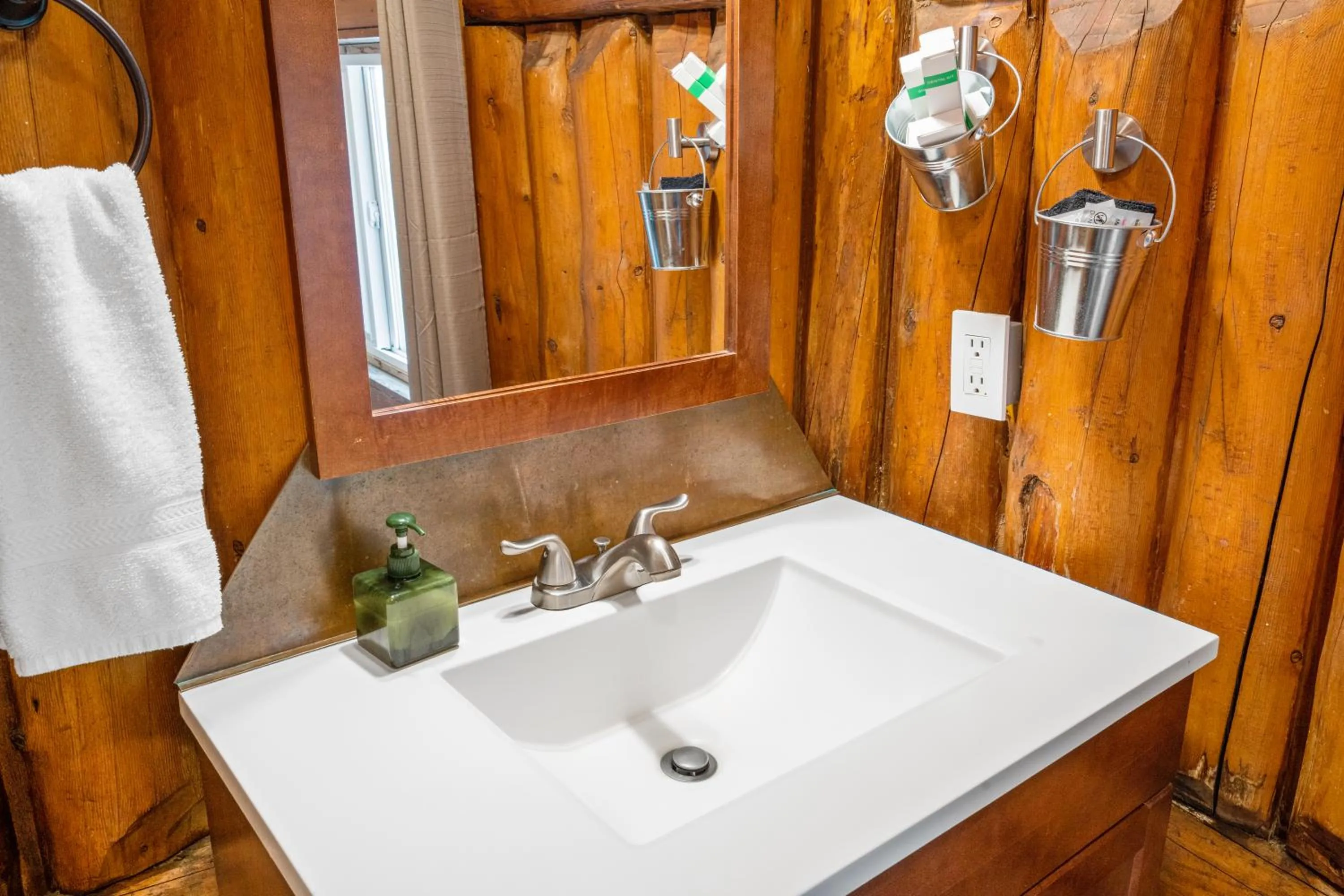 Bathroom in The Bucking Moose