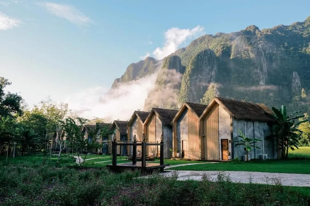 Restaurant/places to eat in Vangvieng Angsavanh Resort