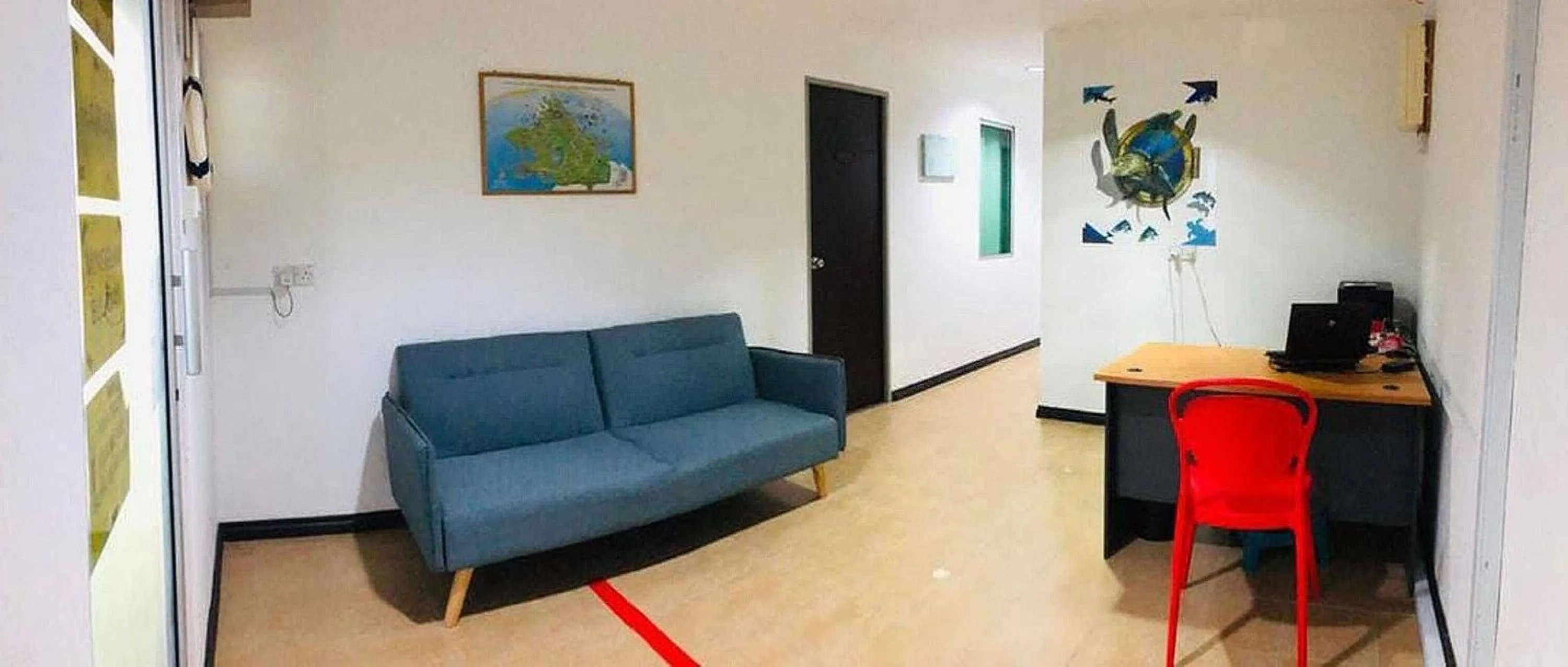 Lobby or reception, Seating Area in OYO HOME 90667 Chen Room Bs