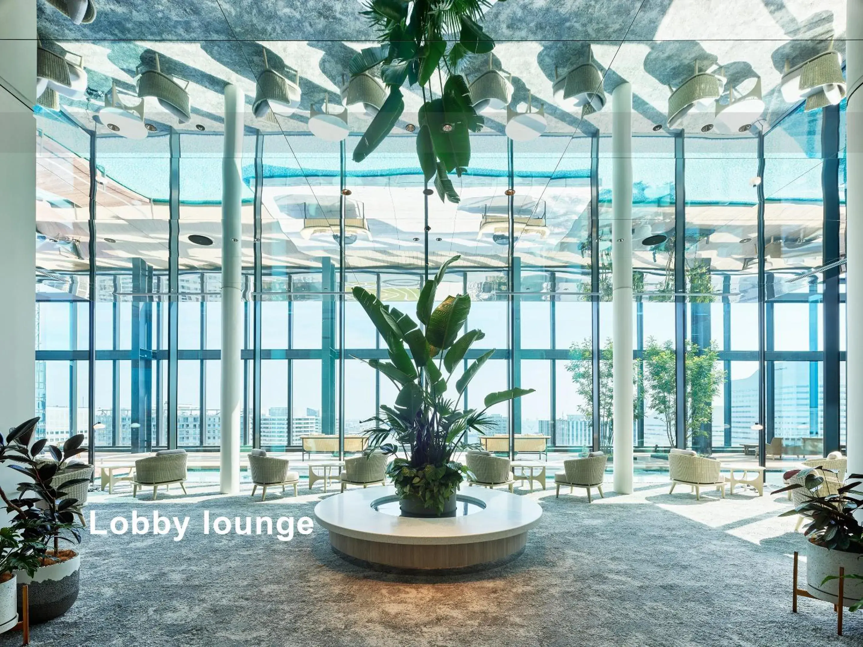 Lobby or reception in Mitsui Garden Hotel Yokohama Minatomirai Premier Lobby or reception in Mitsui Garden Hotel Yokohama Minatomirai Premier